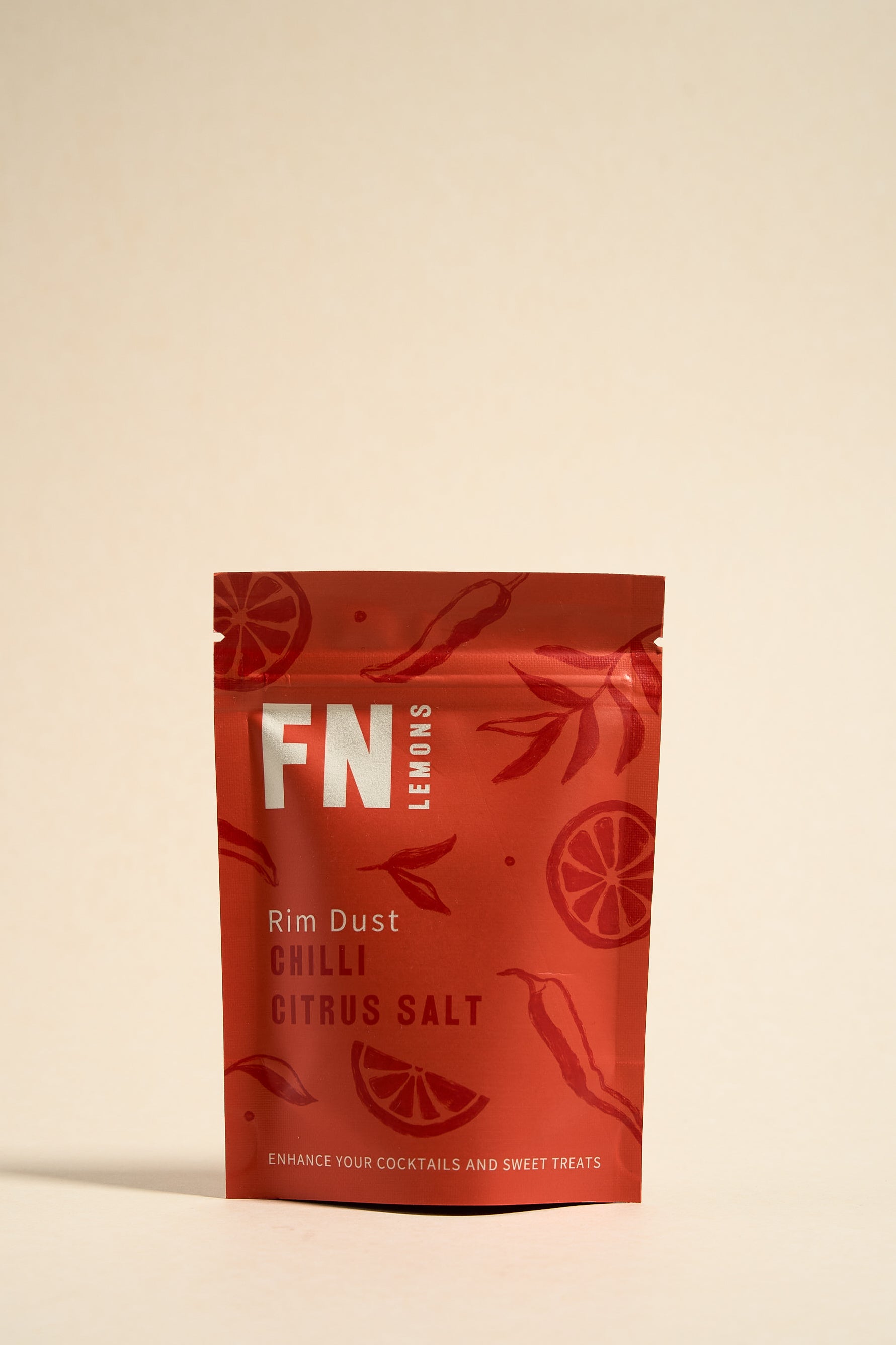 Chili Citrus Salt Rim Dust 50g Pouch - Premium Margarita & Cocktail Rim Salt for Glasses - Perfect for Parties, Bars & Home Mixology