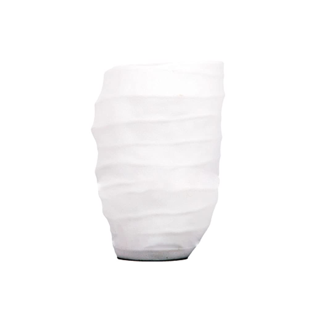Elegant Ceramic Vase for Home Decor - Creative Handcrafted Flower Pot for Living Room, Bedroom, Kitchen, Fireplace & Outdoor Use - Perfect for Desktop, Tabletop & Shelf Decoration