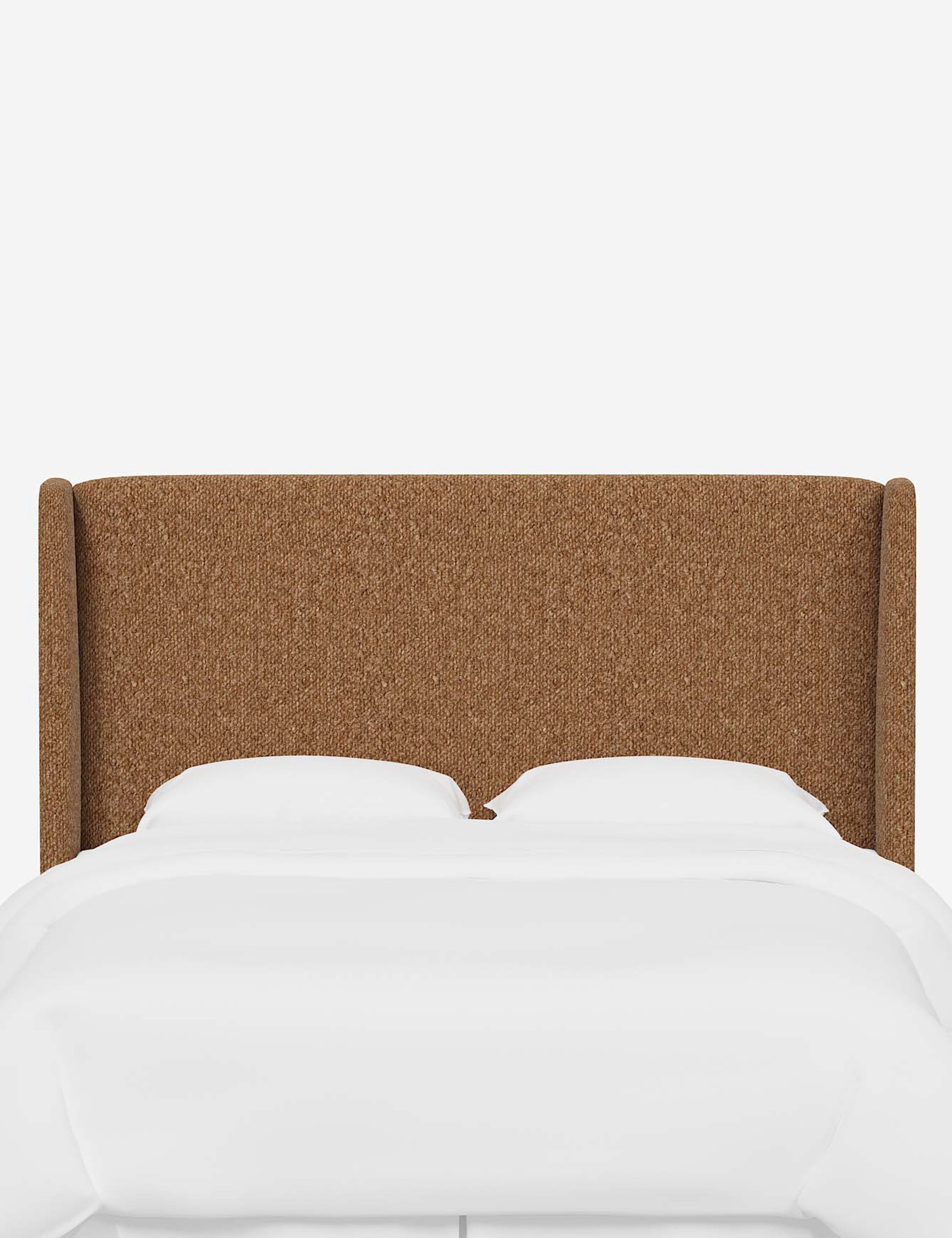 Adara Upholstered Headboard - Queen Size Bed Frame Headboard with Nailhead Trim - Perfect for Master Bedroom, Guest Room & Home Decor