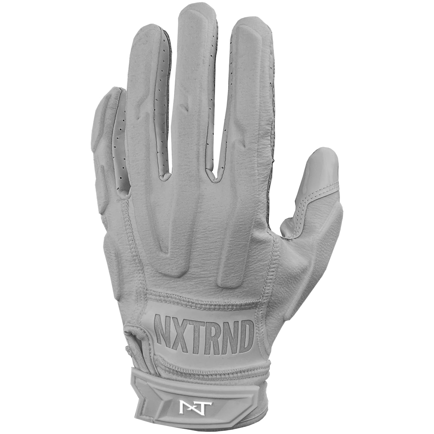 Nxtrnd G3 Padded Football Gloves - Sticky Grip Receiver & Lineman Gloves for Enhanced Catching & Blocking - Perfect for Training, Games & Outdoor Sports