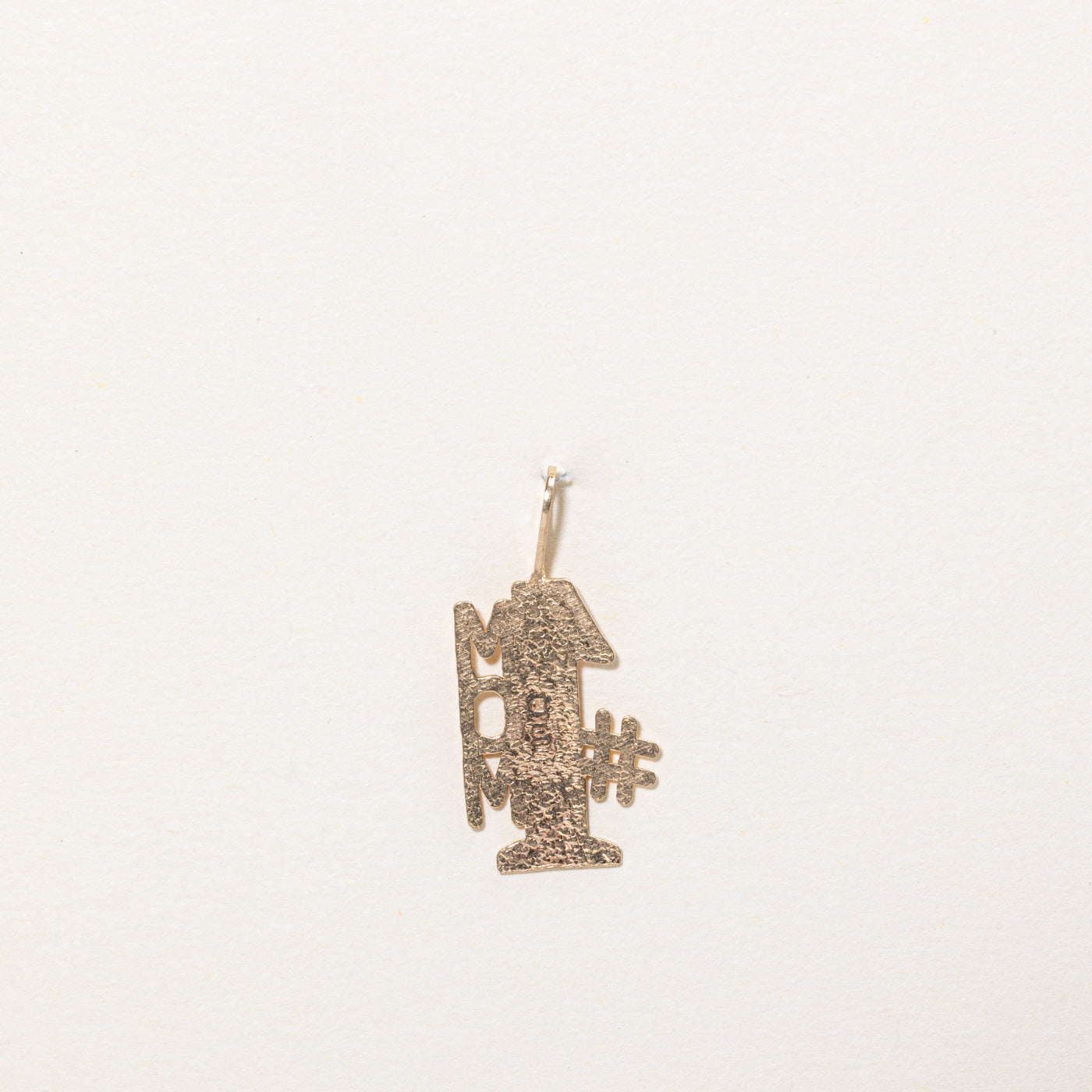 10k Yellow Gold '#1 Mom' Charm Pendant - Elegant Mother's Day Gift for Necklace, Bracelet & Jewelry Making - Perfect for Birthdays, Anniversaries & Special Occasions