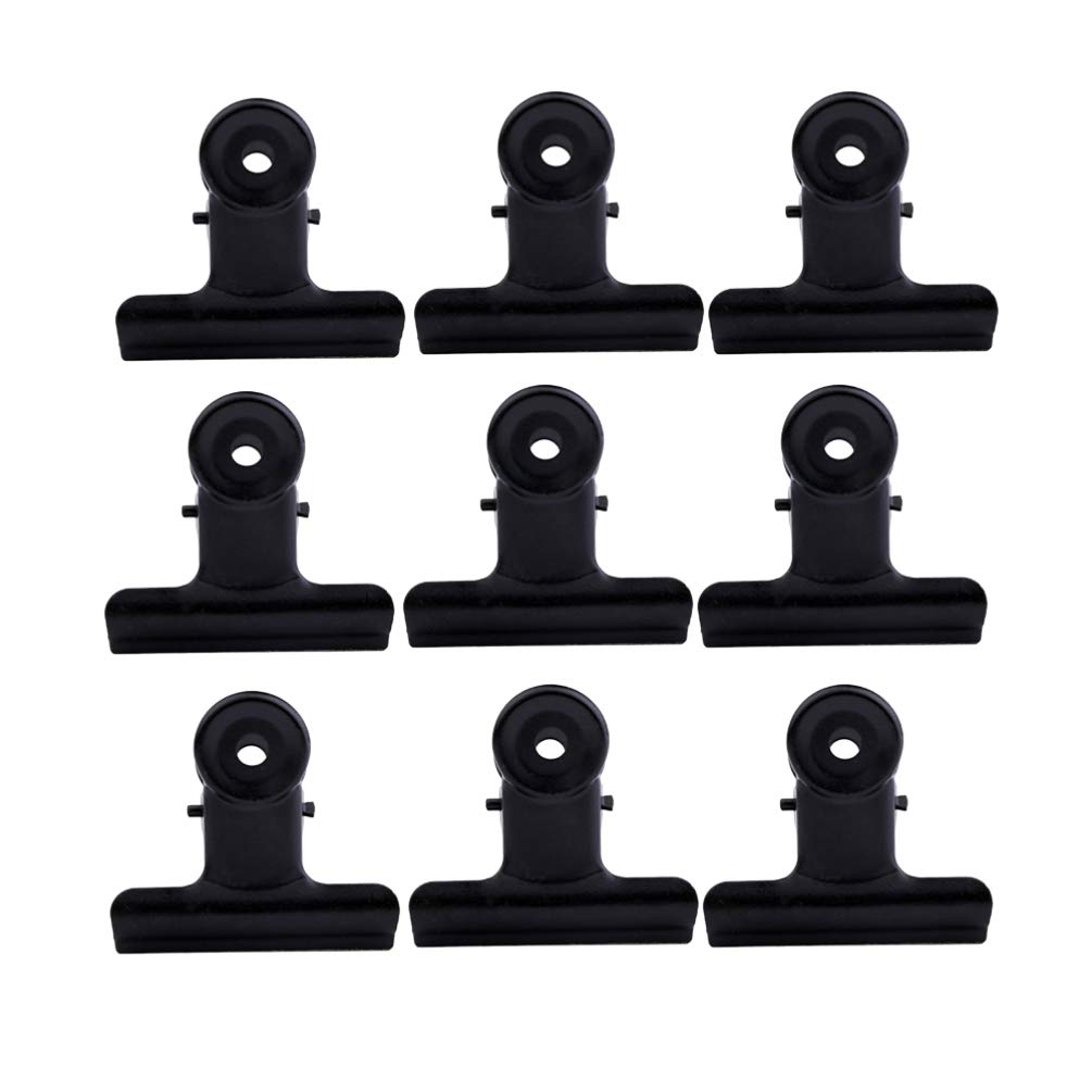 15pcs Metal Paper Clips - Strong Office Note Clamps for Organizing Documents, School Supplies, and Craft Projects
