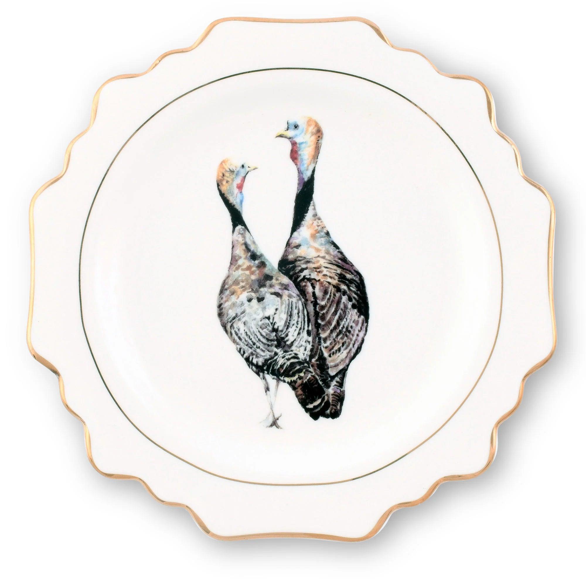 Premium Northwoods Bone China Dinnerware Set - Elegant & Durable Porcelain Plates, Bowls & Cups - Perfect for Fine Dining, Weddings & Special Occasions