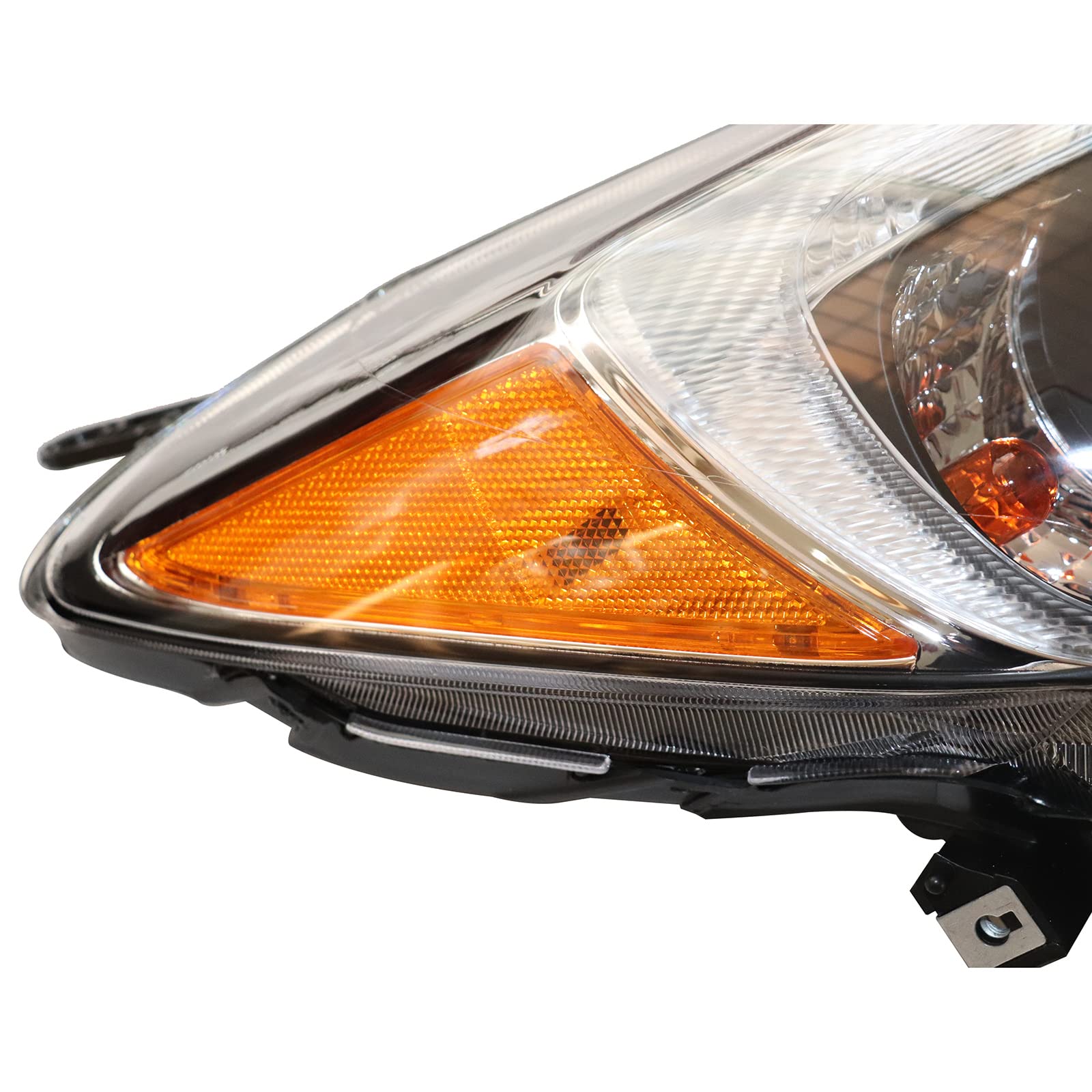 2012-2014 Subaru Impreza & XV Crosstrek Right Passenger Side Headlight Assembly - Halogen Black Housing Headlamp Replacement for Improved Night Driving Safety