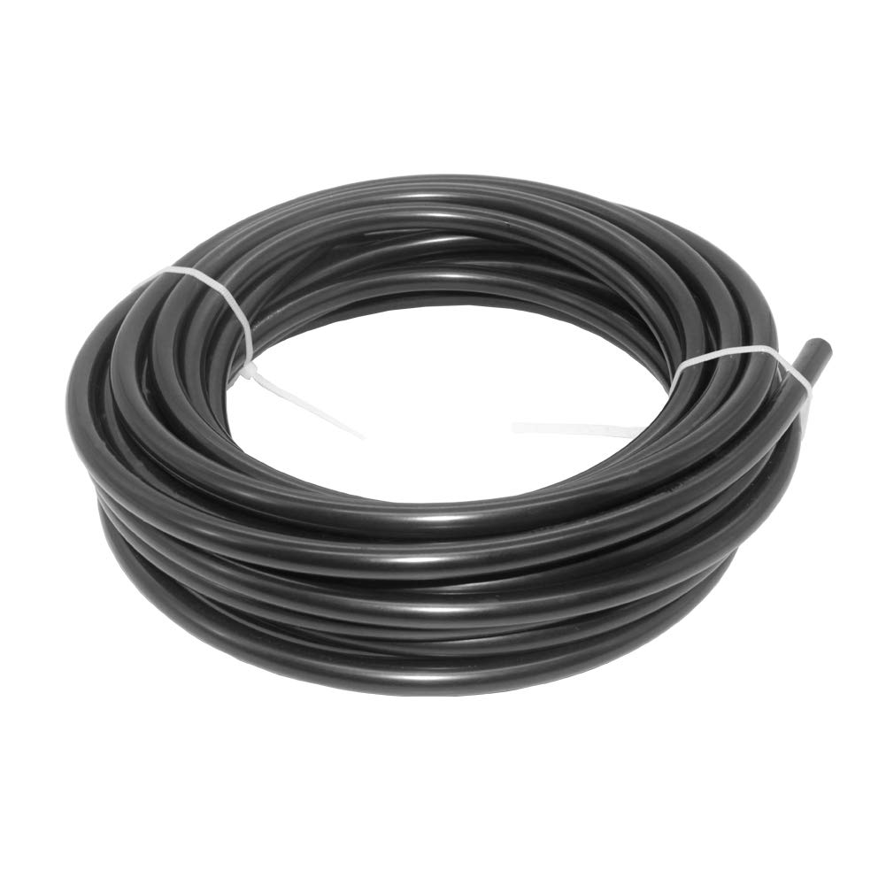 **Beduan 6mm OD Nylon Air Hose - High-Pressure Pneumatic Tubing for Air Brake Systems & Fluid Transfer (32.8ft, Black) - Ideal for Automotive, Industrial & DIY Applications**