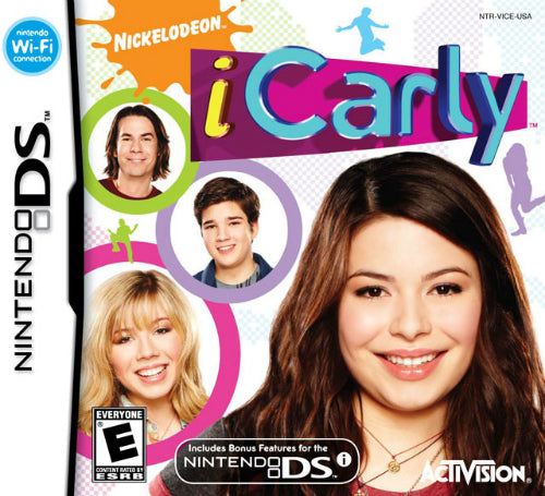 Used iCarly DS Video Games - Nintendo DS Compatible - Fun Adventure for Kids & Collectors - Perfect for Gaming Parties & Nostalgic Play