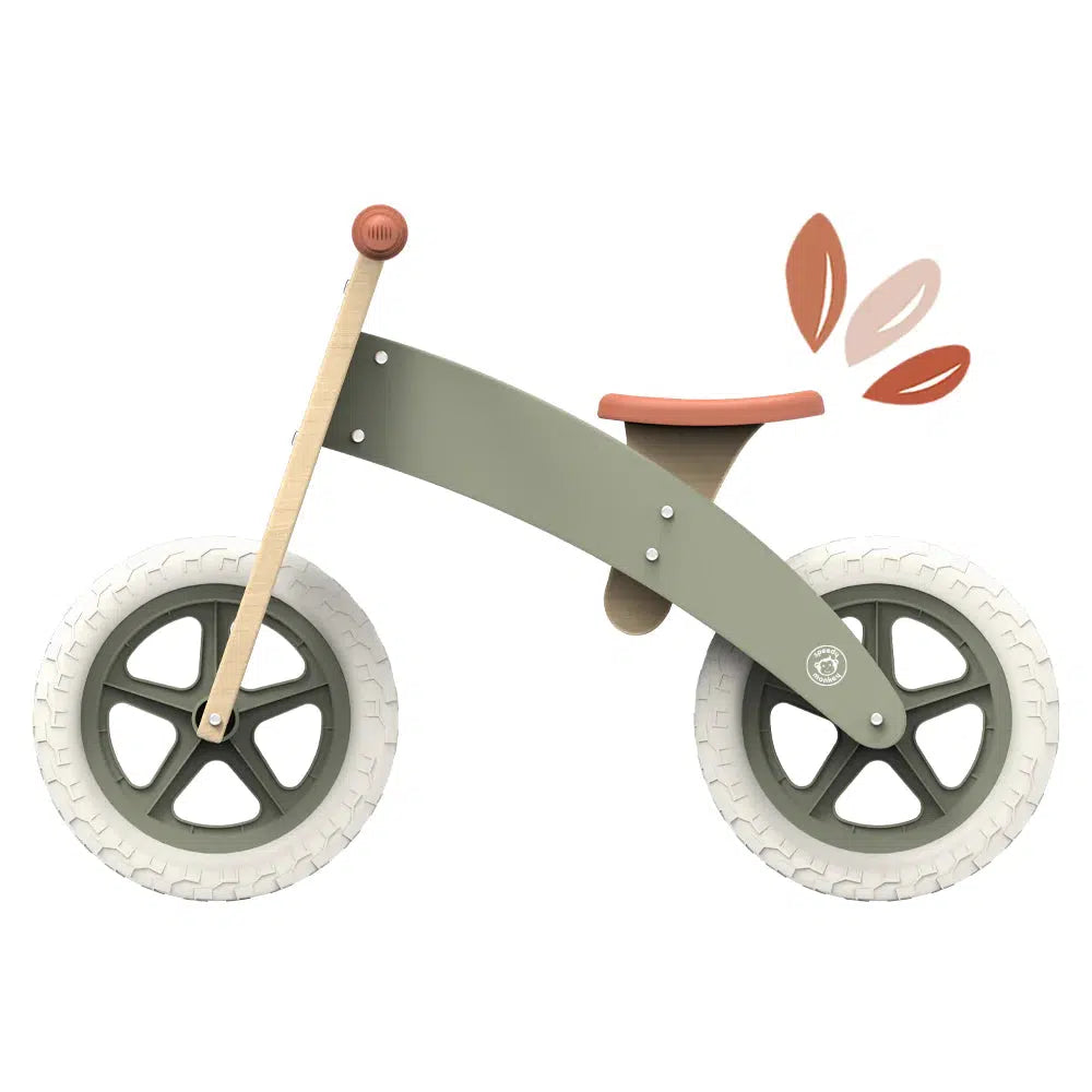 Speedy Monkey Wooden Balance Bike for Toddlers - Eco-Friendly Kids Bike for Learning to Ride - Perfect for Outdoor Play & Early Childhood Development