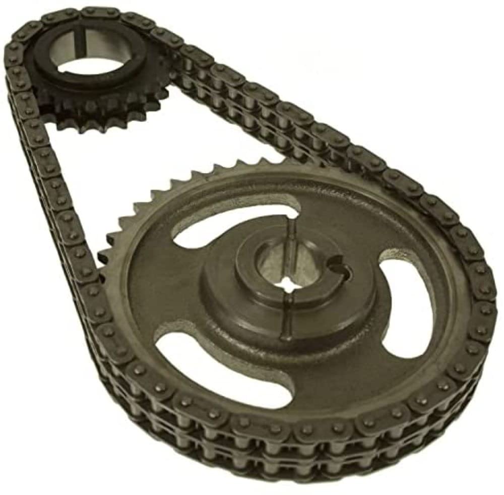 Melling 40403 Engine Timing Chain Kit - Replacement for Chevy, Ford, Dodge - High Performance Timing Gear Set for Smooth Engine Operation - Perfect for DIY Car Repair & Engine Maintenance