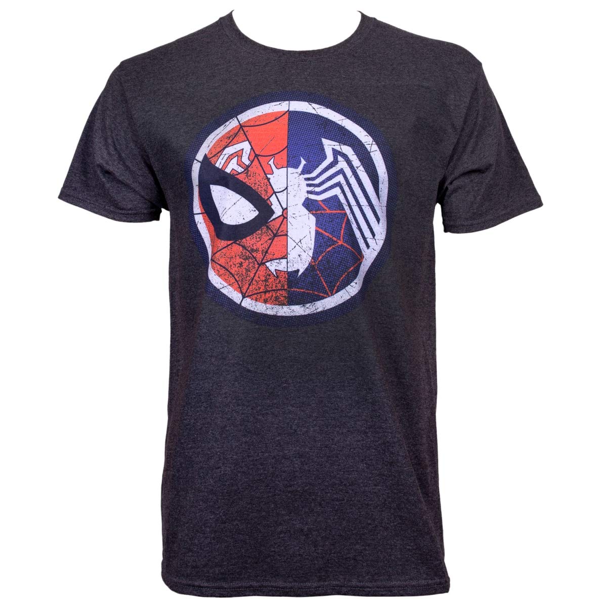 Spider-Man Venom Logo Graphic T-Shirt for Men - Cool Superhero Tee for Casual Wear, Cosplay & Marvel Fans