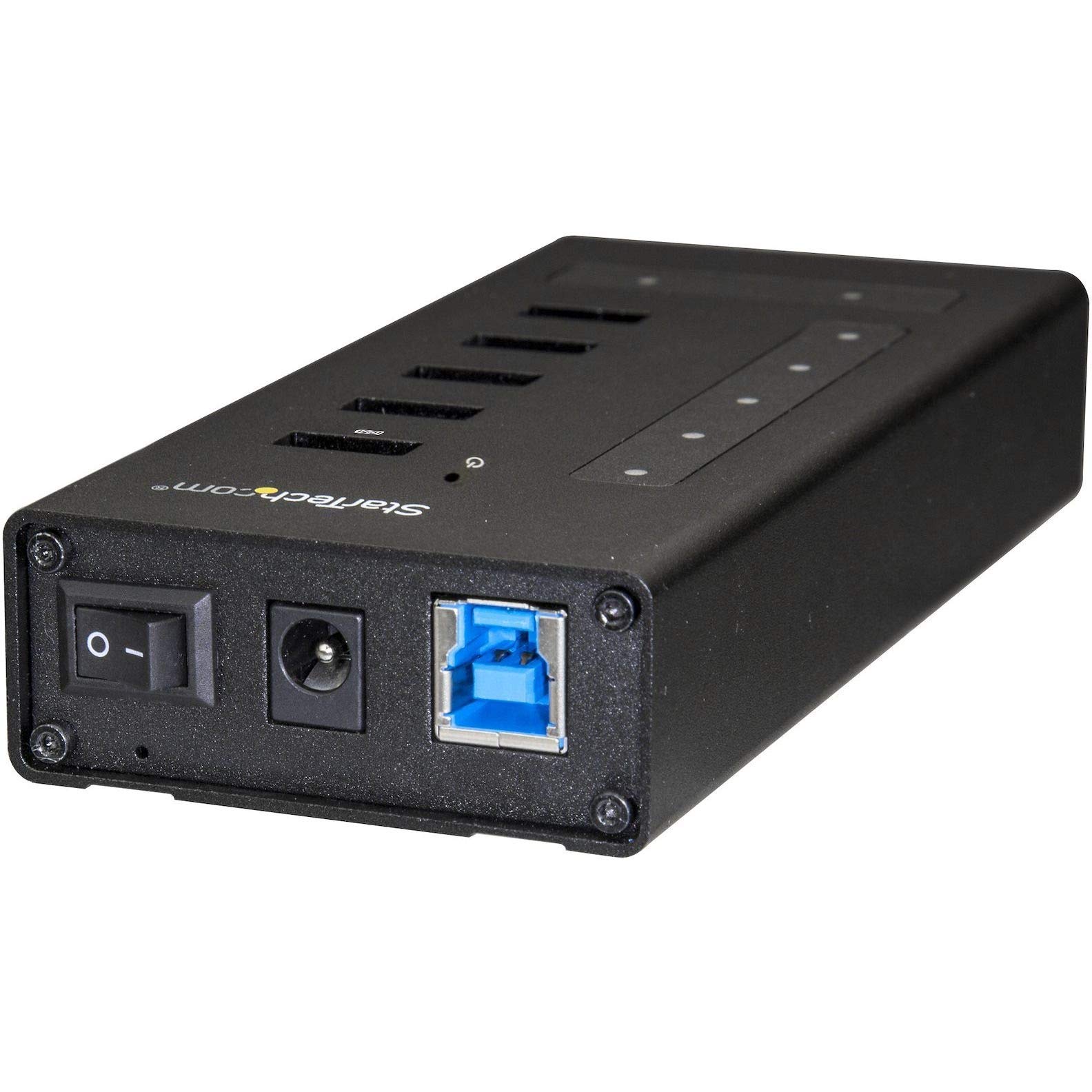 StarTech.com 7-Port USB C Hub with 2x USB-C & 5x USB-A Ports - USB 3.0 SuperSpeed 5Gbps Data Transfer - BC 1.2 Fast Charging - Durable Metal Design for Laptop, MacBook, iPad Pro & More - Perfect for Office, Travel & Home Use
