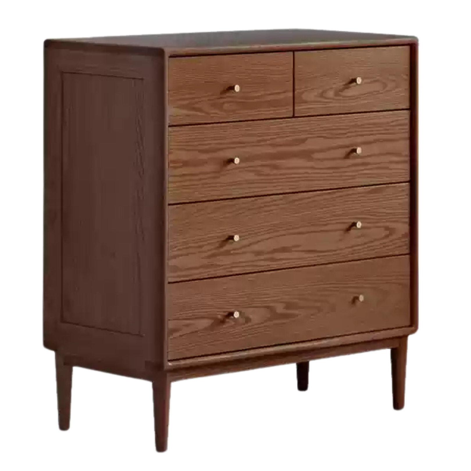 Solid Black Walnut & Oak Wood Drawer - Modern Porch Cabinet for Outdoor Storage & Entryway Organization | Perfect for Patio, Deck, and Garden Decor