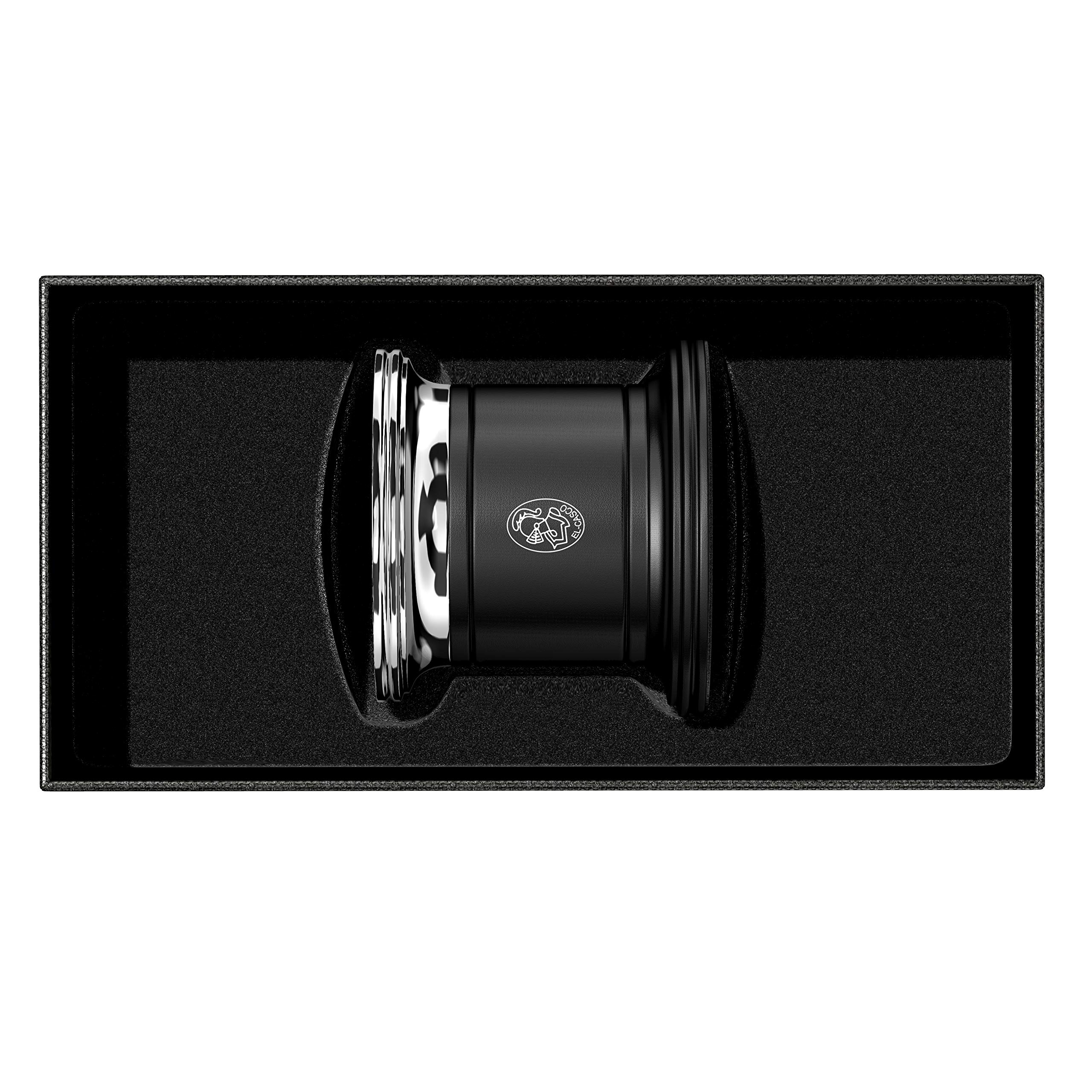 Magnetic Pot Clips - Strong Hold for Pots & Pans - Black/Chrome - Ideal for Kitchen Organization & Space Saving
