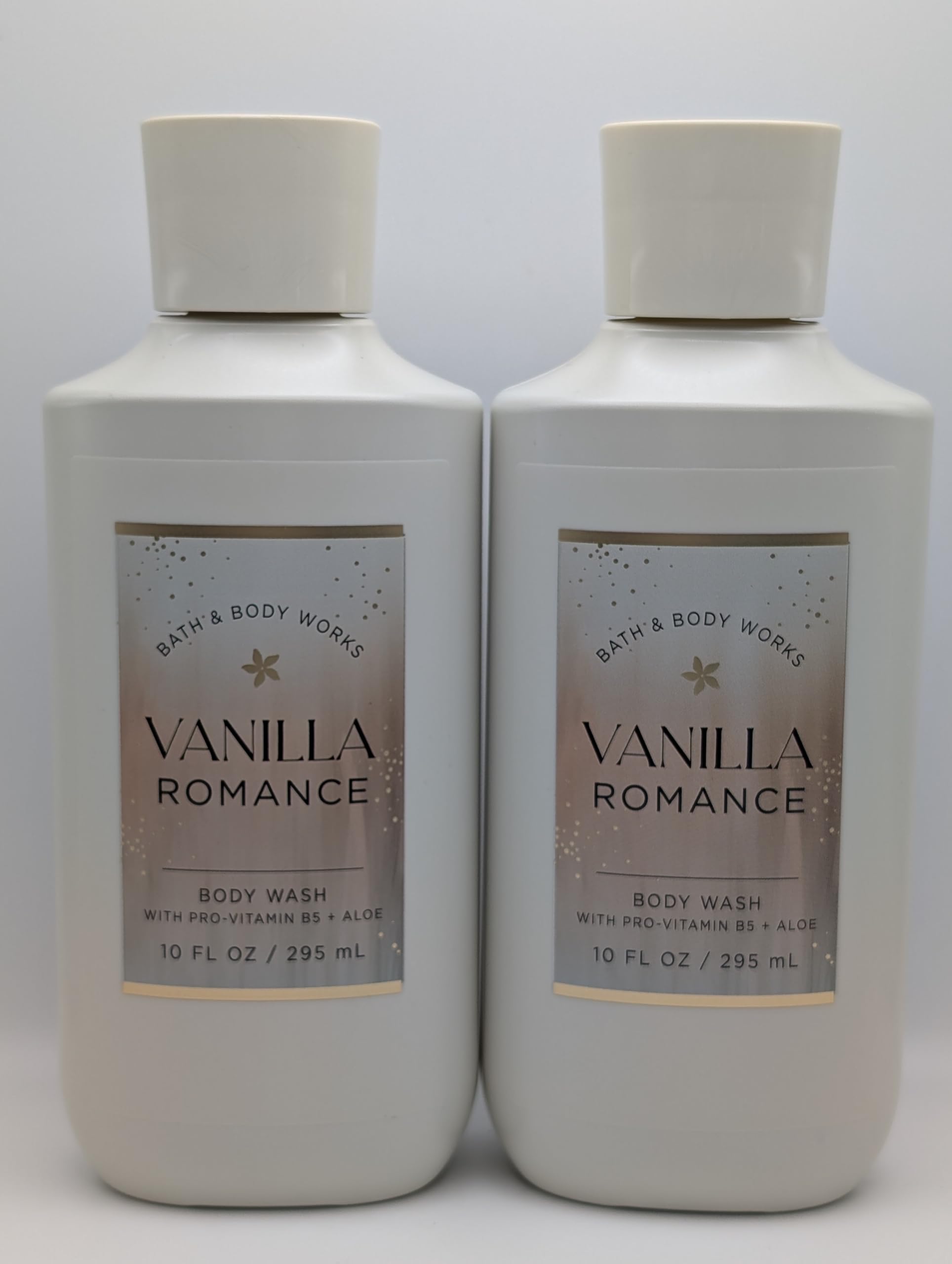 Vanilla Romance 2-Piece Bath & Body Works Gift Set | Moisturizing Body Wash & Shower Gel for Women | Perfect for Valentine's Day Gifts & Relaxing Spa Nights