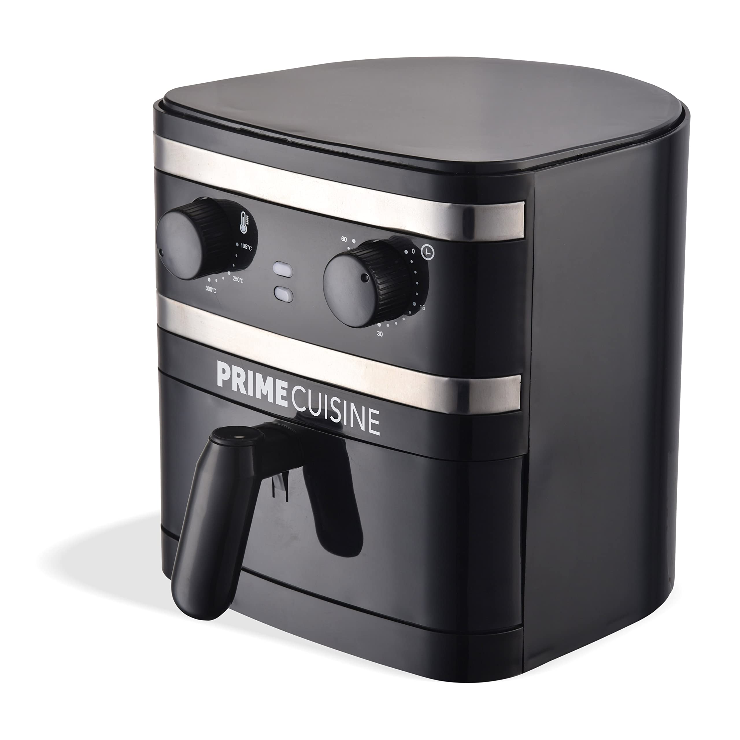 1 Liter Electric Air Fryer Oven Cooker with Temperature Control - Non-Stick Fry Basket, Auto Shut Off, Dishwasher Safe & BPA-Free - Perfect for Healthy Cooking, Small Kitchens & Dorm Rooms - Black