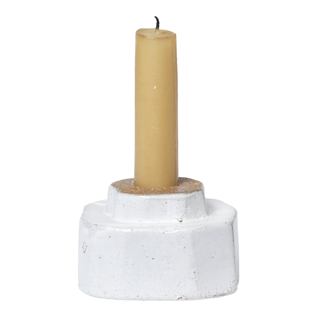 Kurinu Elegant Glass Candle Holder - Decorative Home Decor for Wedding, Dining Table, Bathroom & Romantic Ambiance