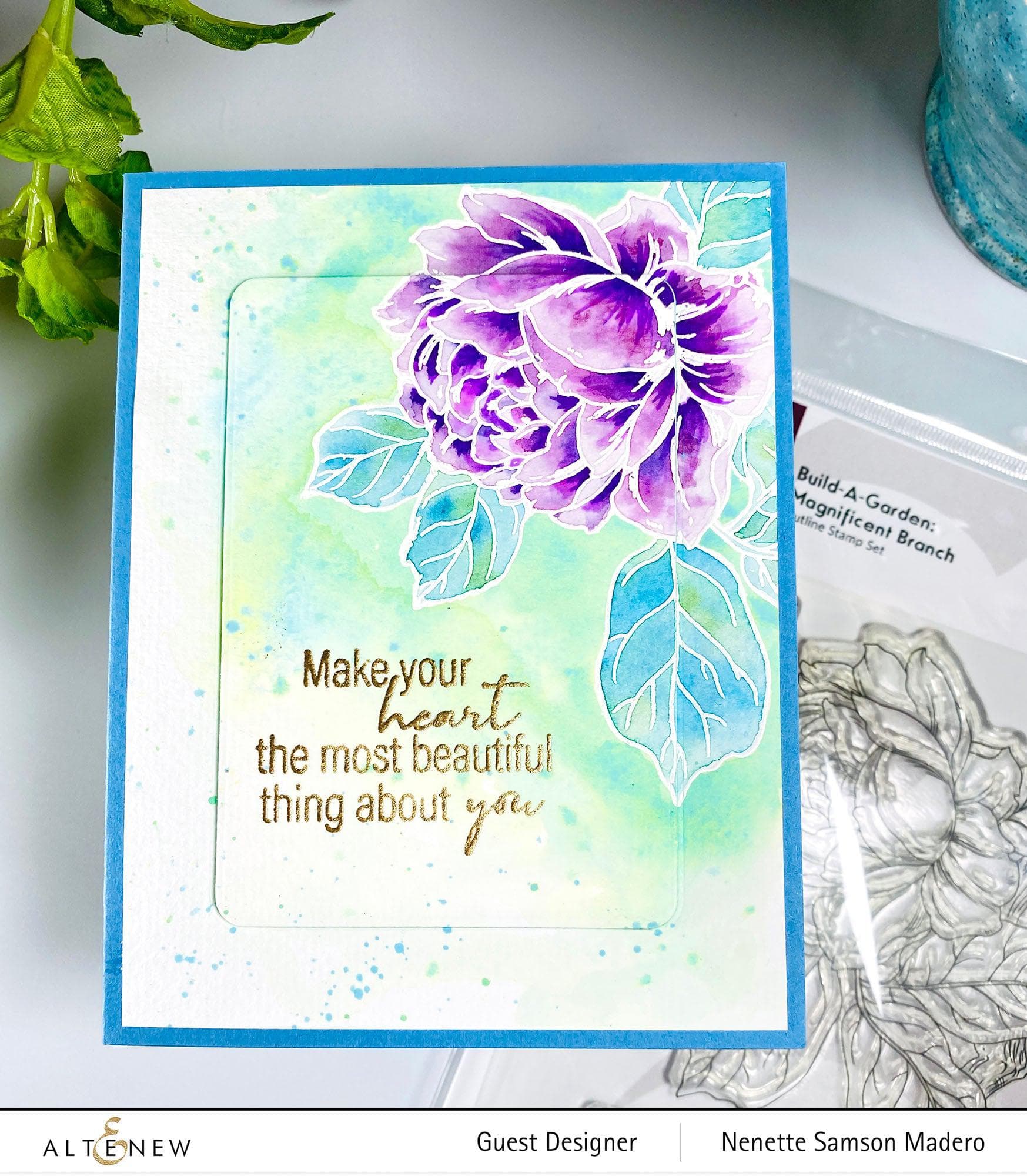 Build A Garden: Magnificent Branch & Tulips & Friends Add-on Die Bundle for DIY Scrapbooking, Card Making, and Paper Crafts