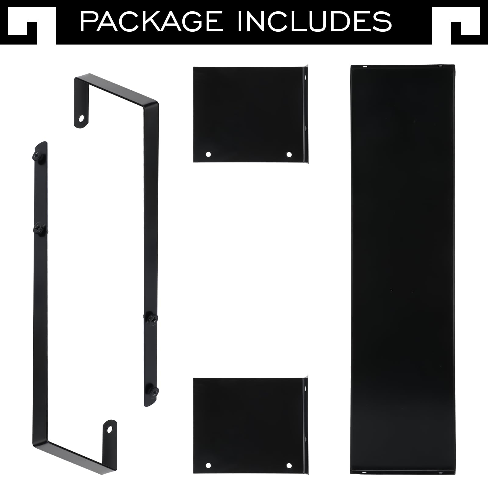 Office Cubicle Shelf Organizer - Hanging File Storage with Hooks for Desk Accessories, Books & Supplies | Perfect for Home Office, Workstation & Dorm Room Organization