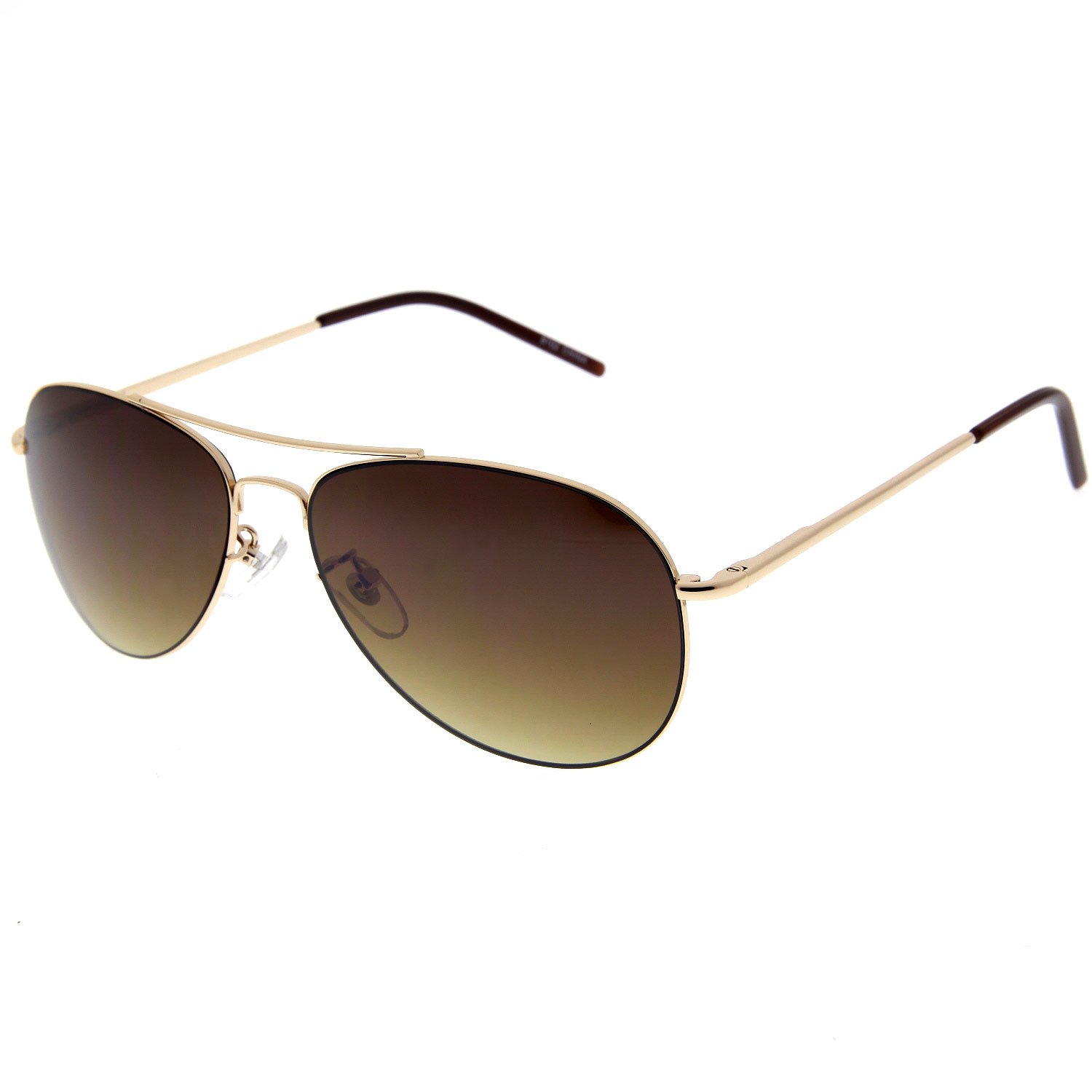 Manhattan Classic Mirrored Aviator Sunglasses for Men & Women - UV Protection Polarized Lenses - Retro Fashion Accessory for Driving, Beach & Outdoor Activities