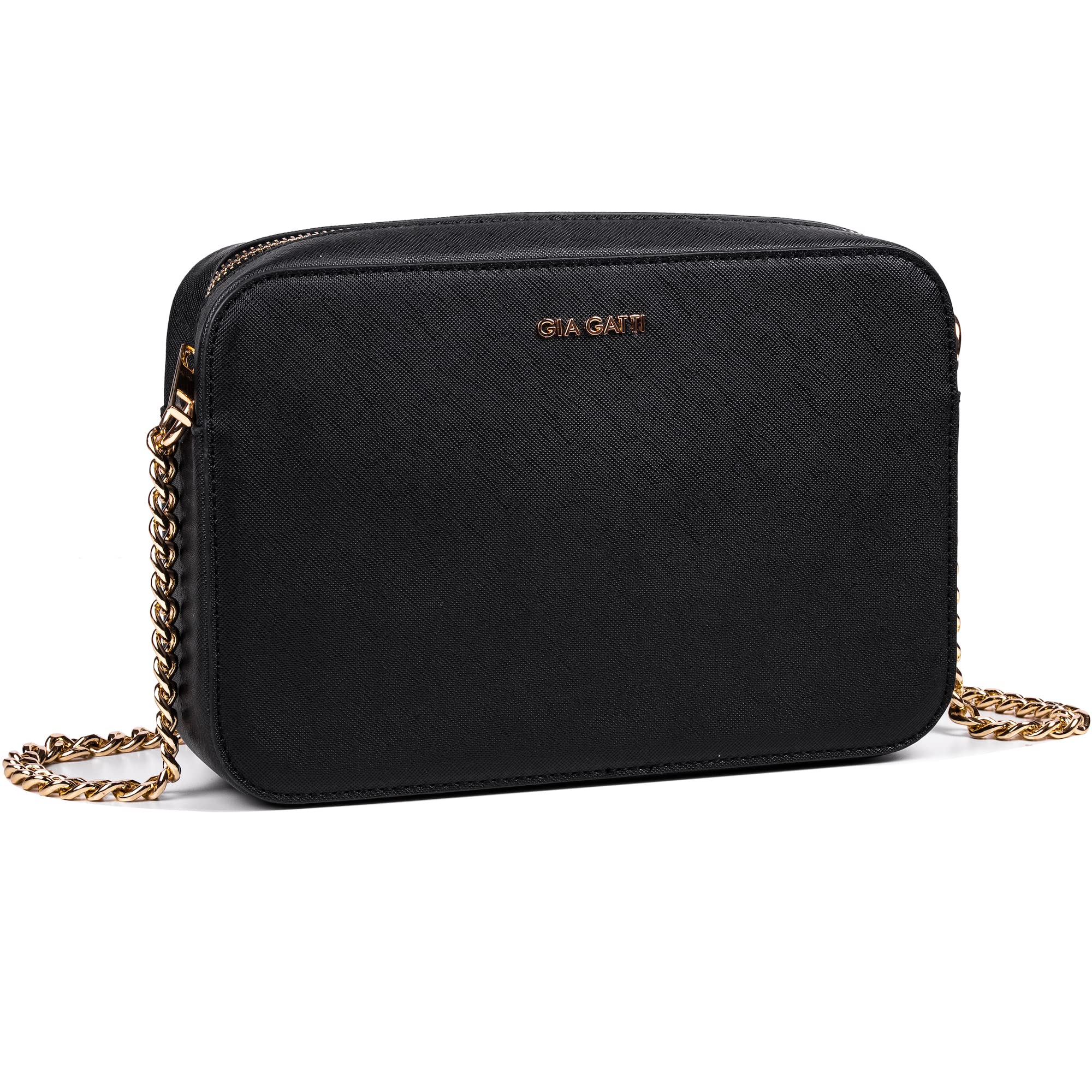 Stylish Faux Leather Crossbody Purse for Women - Adjustable Shoulder Strap Small Handbag - Jet Set Crossbody Bag for Daily Use, Travel & Shopping