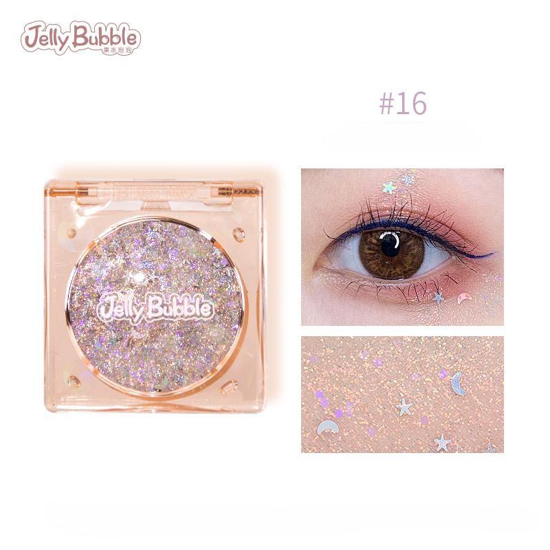 Jelly Bubble Monochrome Eyeshadow - Long Lasting Matte & Shimmer Makeup for Day & Night Wear - Perfect for Parties, Dates & Special Occasions