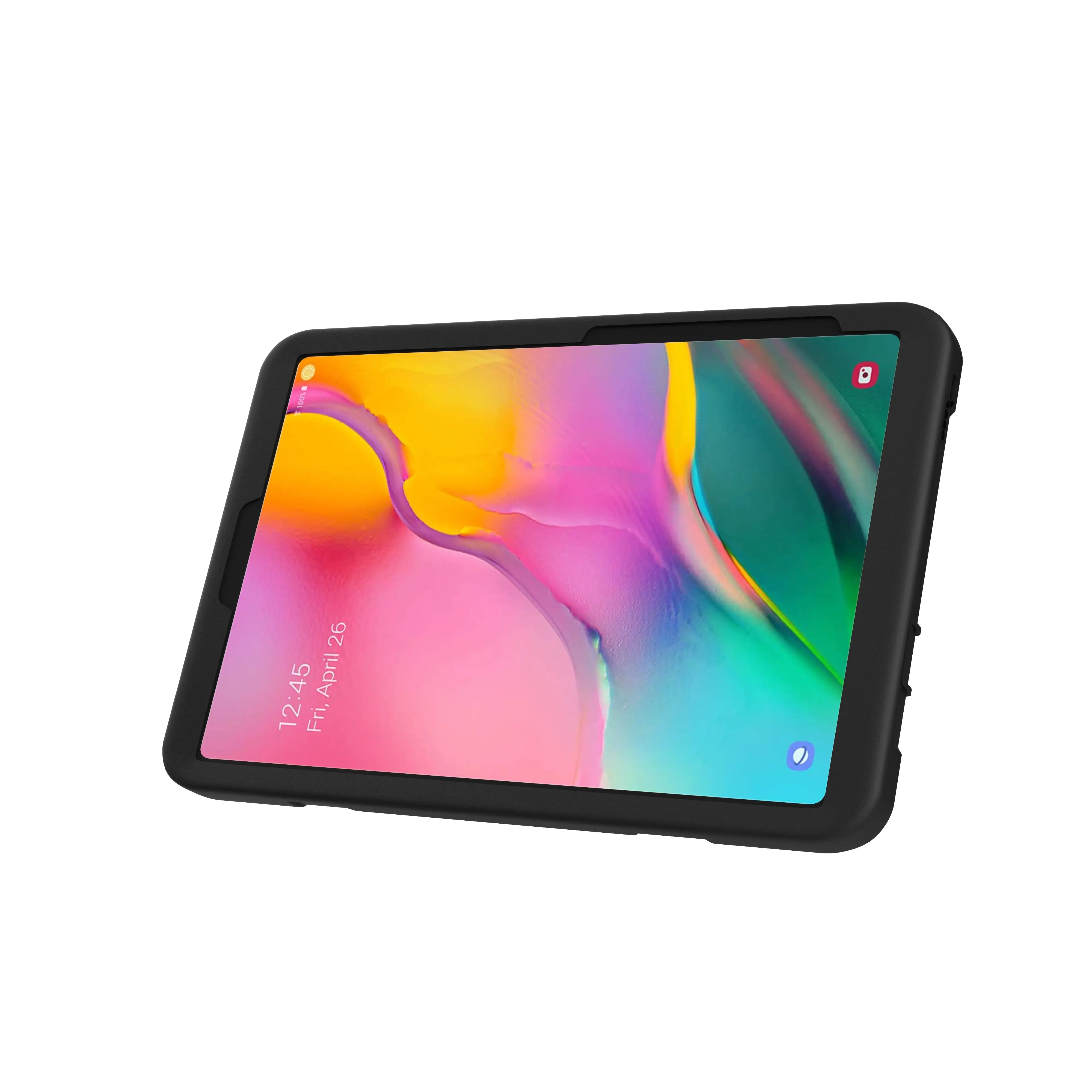 360° Rotatable Tablet Case with Built-in Kickstand & Pen Holder - Portable Protective Cover for iPad, Samsung, Fire HD - Perfect for Work, Travel & Home Use
