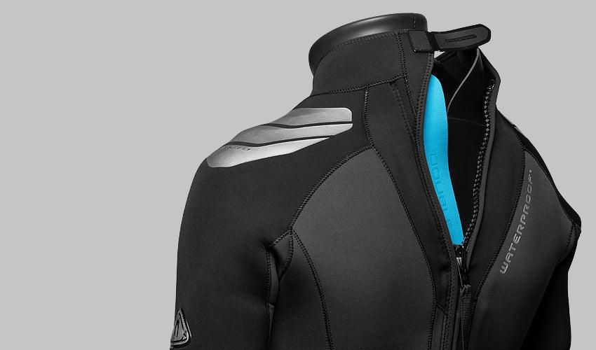 Premium 5mm Men's Neoprene Wetsuit - Waterproof & Thermal Protection for Scuba Diving, Surfing & Water Sports | W7 Series