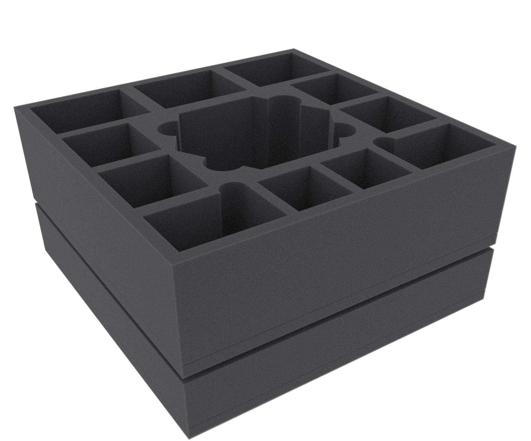 Feldherr Foam Insert Set for Black Rose Wars Core Game - Premium Board Game Storage Solution - Perfect for Organizing & Protecting Miniatures During Gameplay & Transport