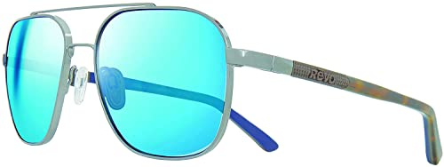 Gunmetal Frame With Revo Blue Lens