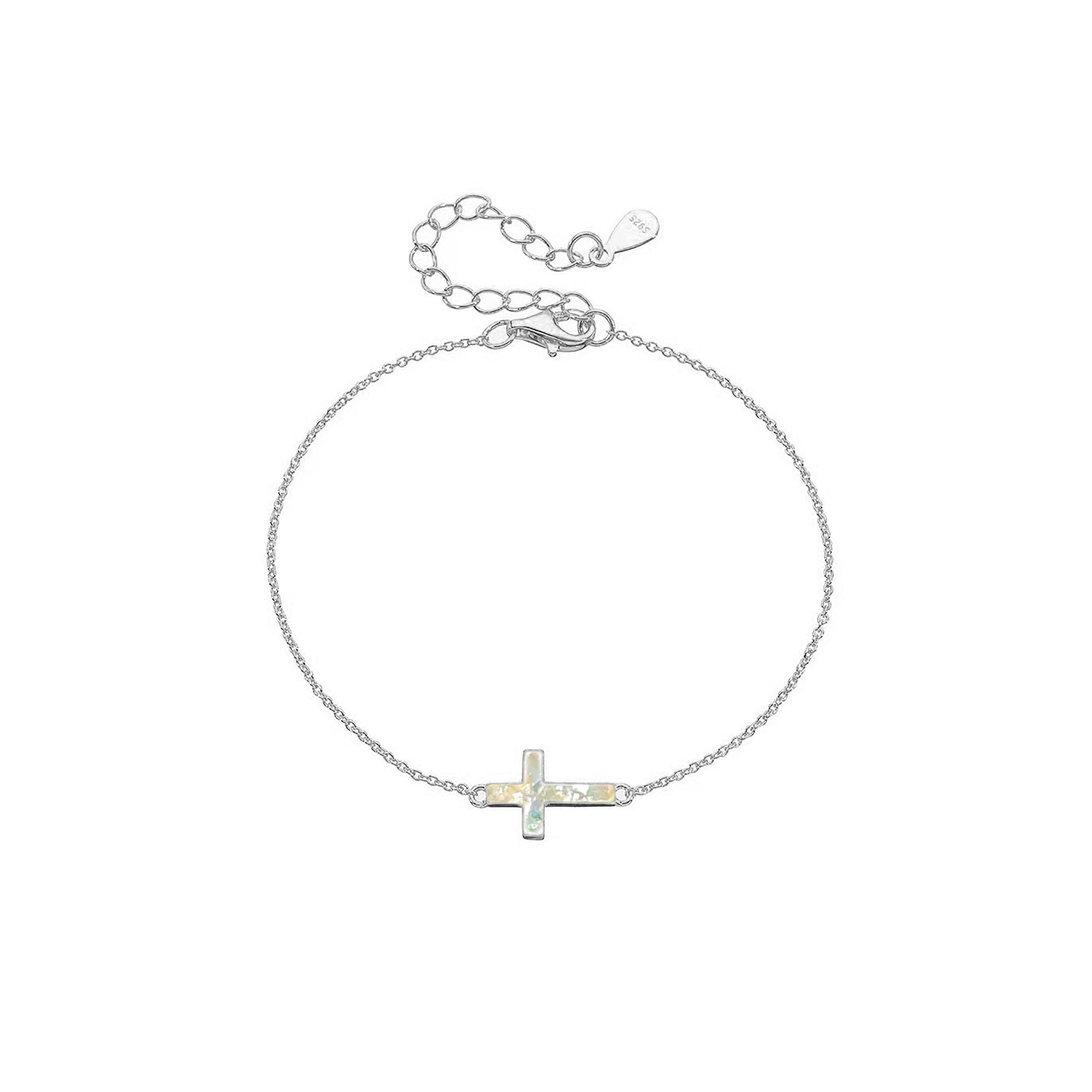 Eternal Faith Solid Gold Cremation Ashes Bracelet - Memorial Jewelry for Loved Ones | Perfect for Remembrance & Special Occasions