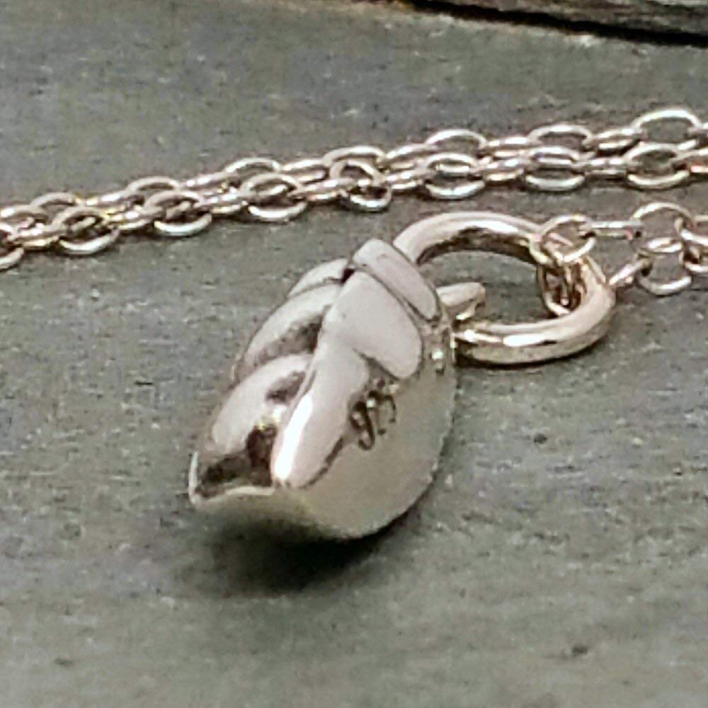 Sterling Silver Three Peas in a Pod Charm Necklace - 18 Inch Dainty Jewelry for Women, Gift for Mom Sister Daughter - Perfect for Birthdays, Anniversaries & Everyday Wear