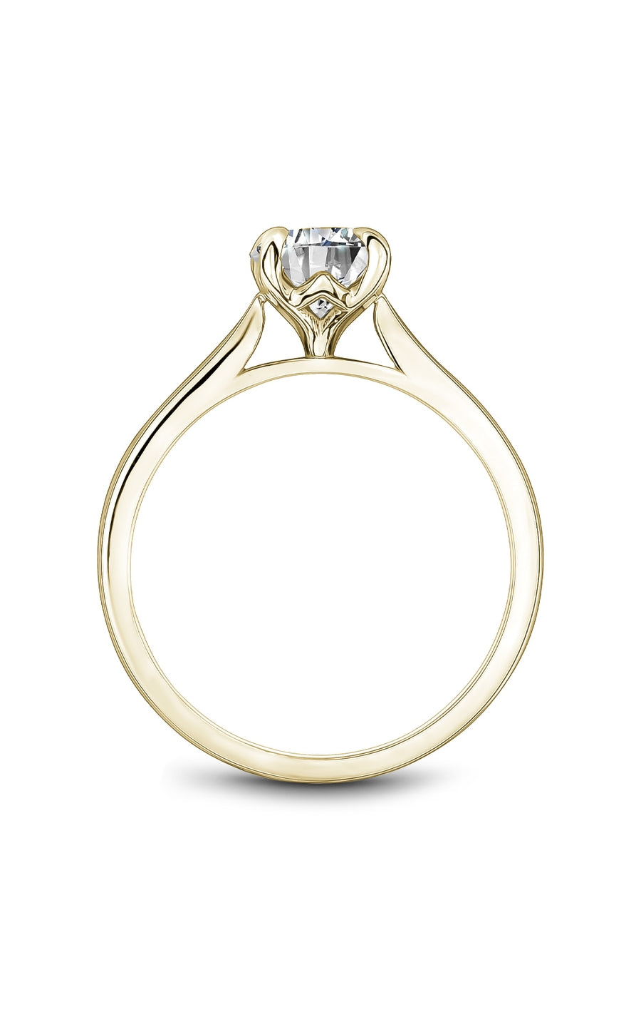 Noam Carver B507 02YA Bridal Engagement Ring - Elegant Diamond Wedding Band for Women, Perfect for Proposals, Anniversaries & Special Occasions