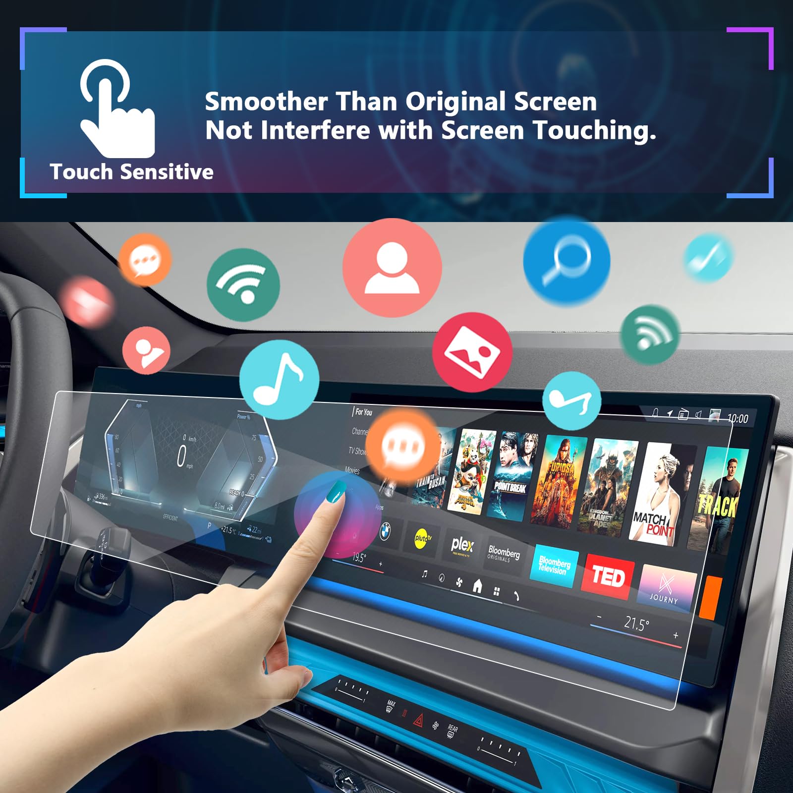 2025 BMW X3 Screen Protector - 14.9