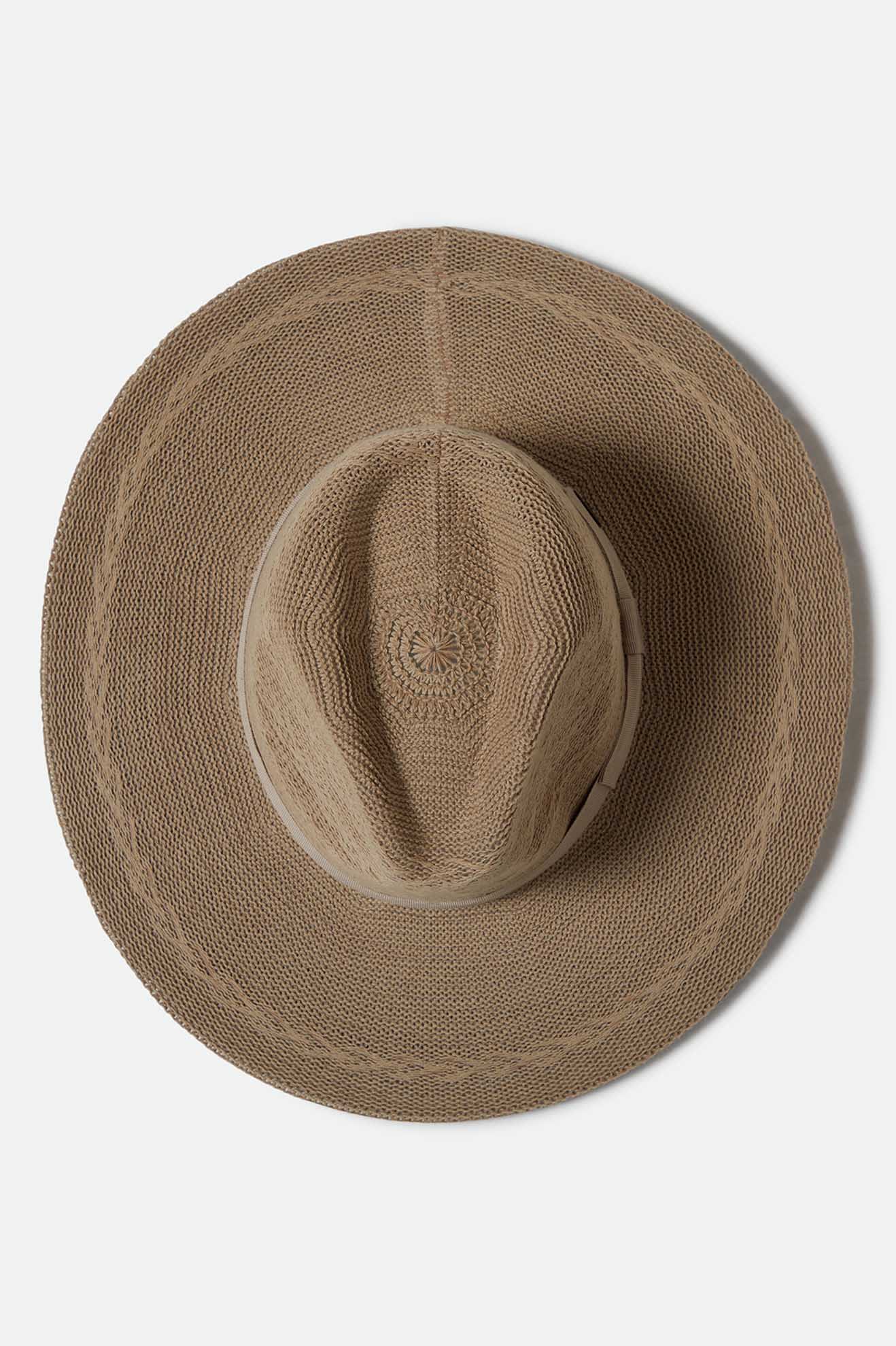 Lyons Knit Pattern Packable Hat - Light Tan Beanie for Men & Women | Warm Winter Hat for Outdoor Activities, Hiking & Travel