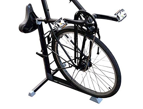 Bike Nook Pro Attachment - Adjustable Height Space-Saving Bike Rack for Indoor Bicycle Storage | Compatible with Racks, Fenders & Mudguards | Portable & Stationary Bike Organizer for Garage, Apartment & Small Spaces