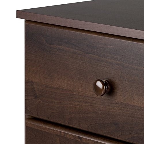 **Home Square 3-Piece Bedroom Set - 2 Nightstands & 6-Drawer Double Dresser - Modern Furniture for Master Bedroom, Guest Room, or Apartment**