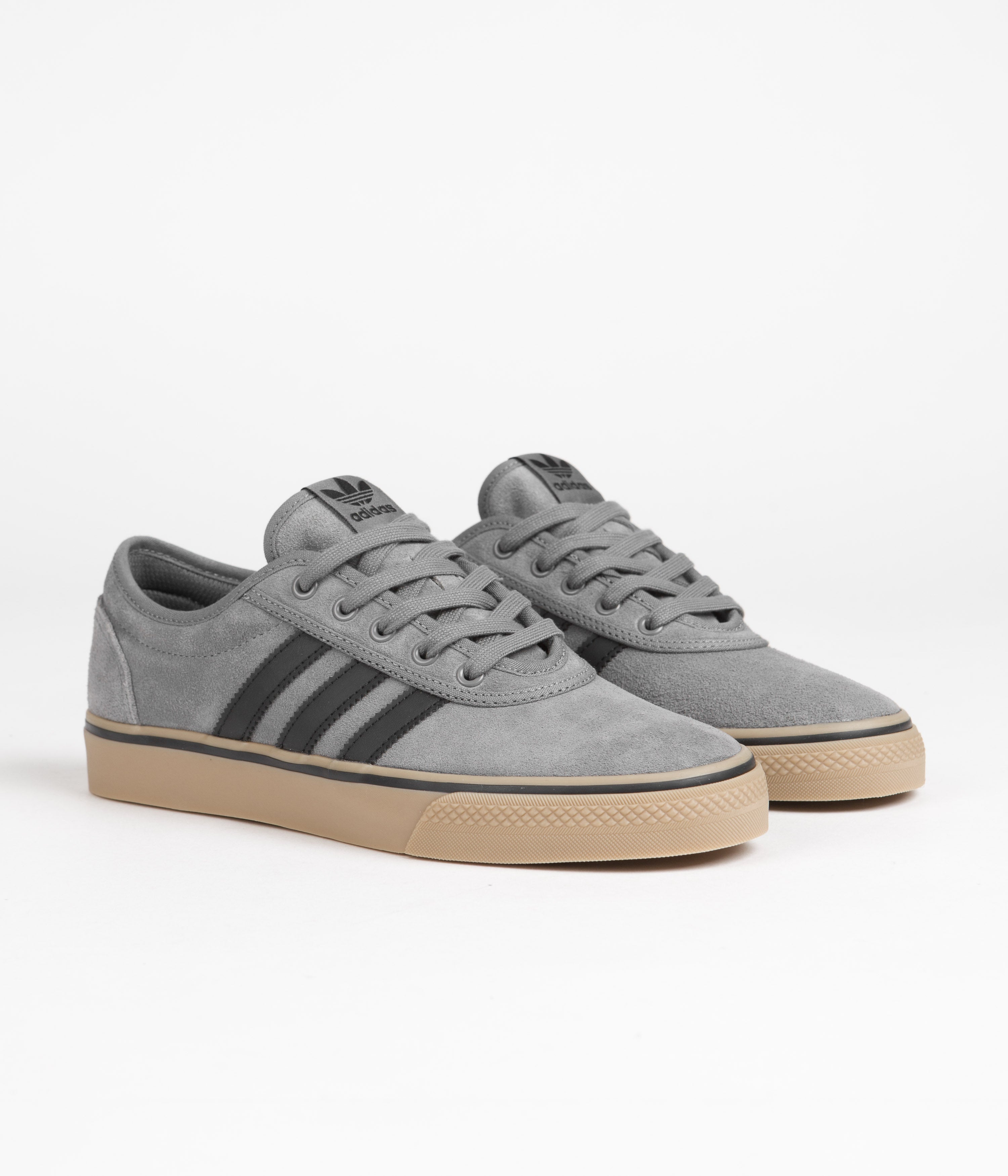 Adidas Adi Ease Men's Casual Sneakers - Grey Four / Core Black / Gum4 - Comfortable Walking Shoes for Everyday Wear, Gym & Street Style