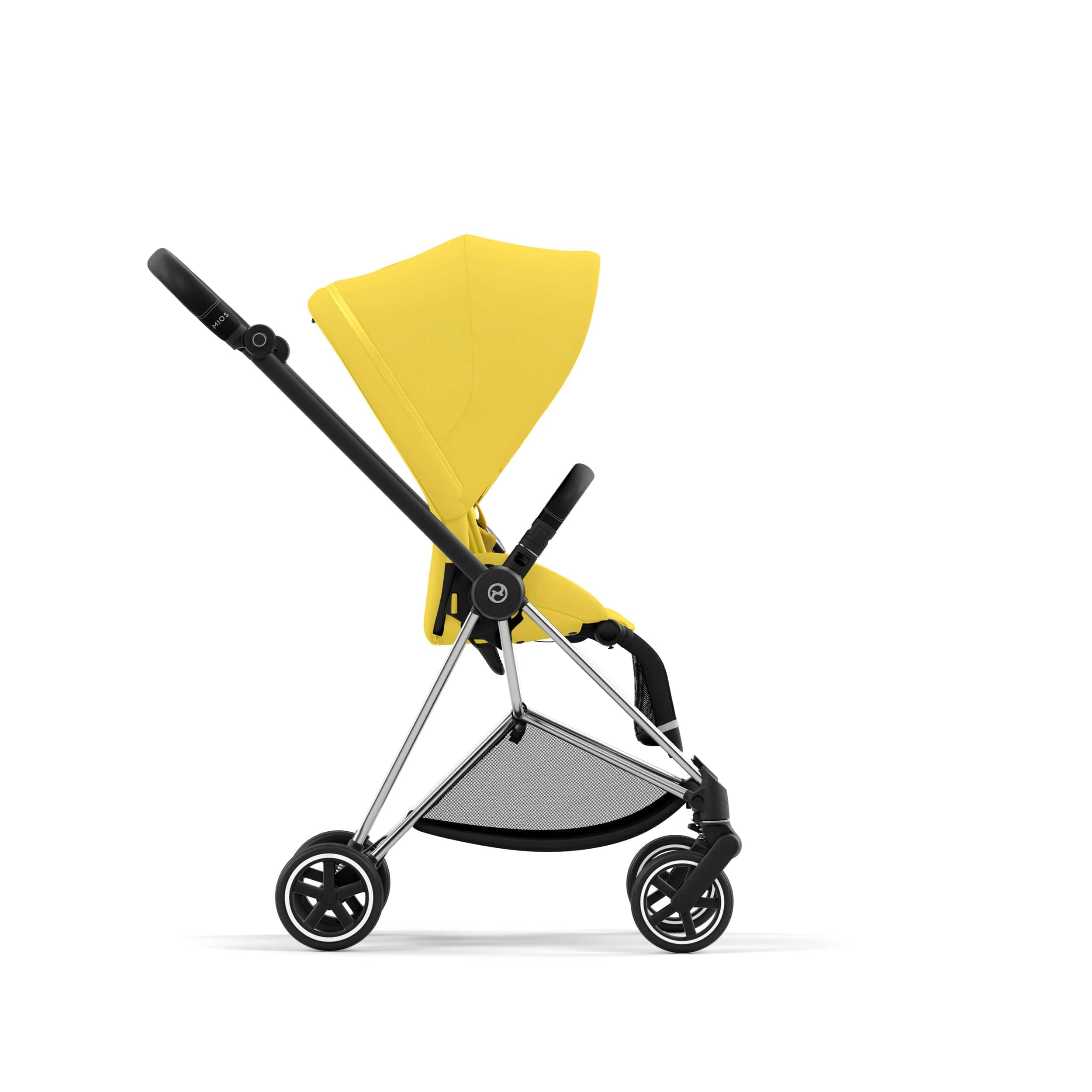 Cybex Mios 3 Complete Stroller in Chrome/Black - Lightweight Travel Stroller for Newborns to Toddlers | Perfect for City Walks, Travel & Everyday Use