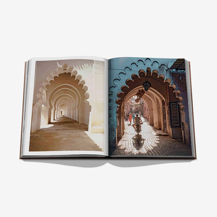 Assouline Marrakech Flair Book - Luxury Travel & Interior Design Coffee Table Decor - Perfect for Home, Office & Gift Giving