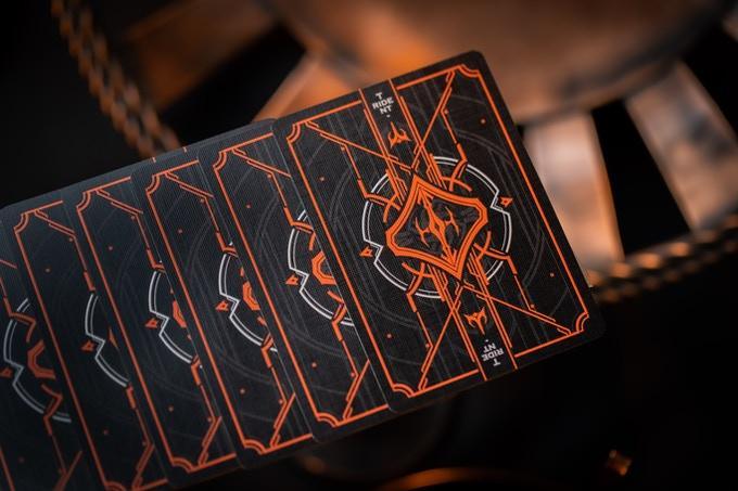 Premium Trident Deluxe Edition Playing Cards - Professional Poker Deck for Magic Tricks, Card Games & Casino Nights - Ideal for Poker, Blackjack, Bridge & Cardistry Practice