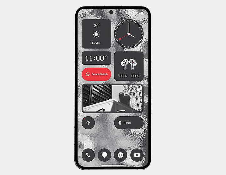 Nothing Phone 2 5G Unlocked Smartphone - 256GB ROM 12GB RAM Dual SIM GSM - Grey | Premium Android Phone for Gaming, Streaming & Productivity