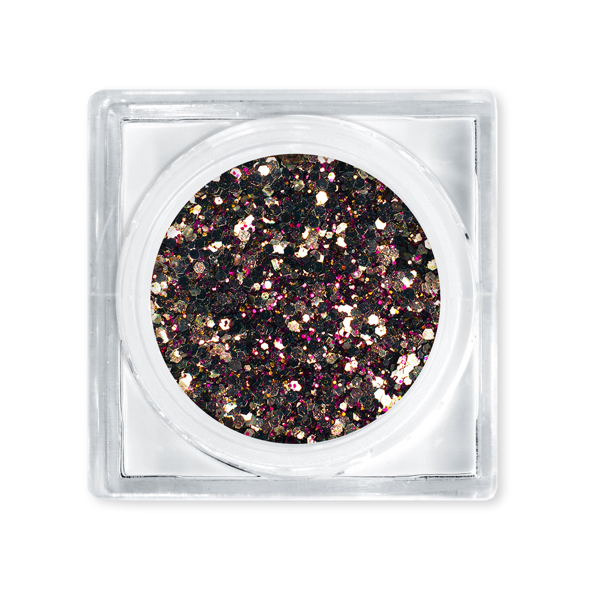 WHOOPI Glitter Mix Nail Polish - Long Lasting, High Shine Glitter Nail Lacquer for Women - Perfect for Parties, Holidays & Special Occasions