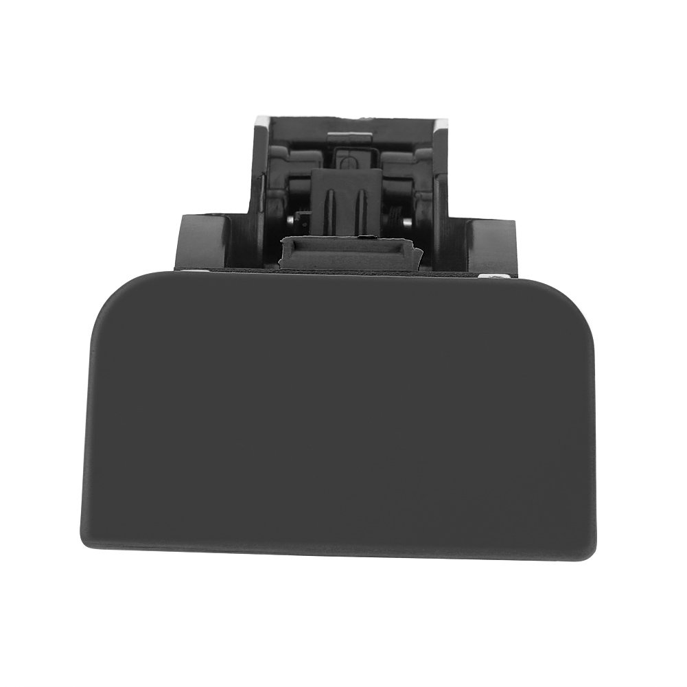 Black Car Glove Box Lock Lid Handle - No Hole Replacement for Secure Storage | Perfect for Organizing Car Accessories & Protecting Valuables