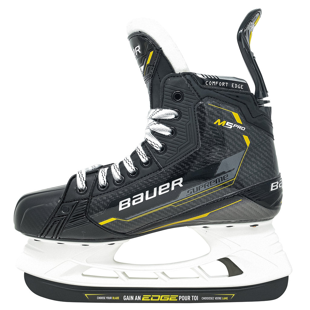 Bauer Supreme M5 Pro Senior Ice Hockey Skates - High-Performance Skates for Competitive Players - Perfect for Ice Hockey Games & Training