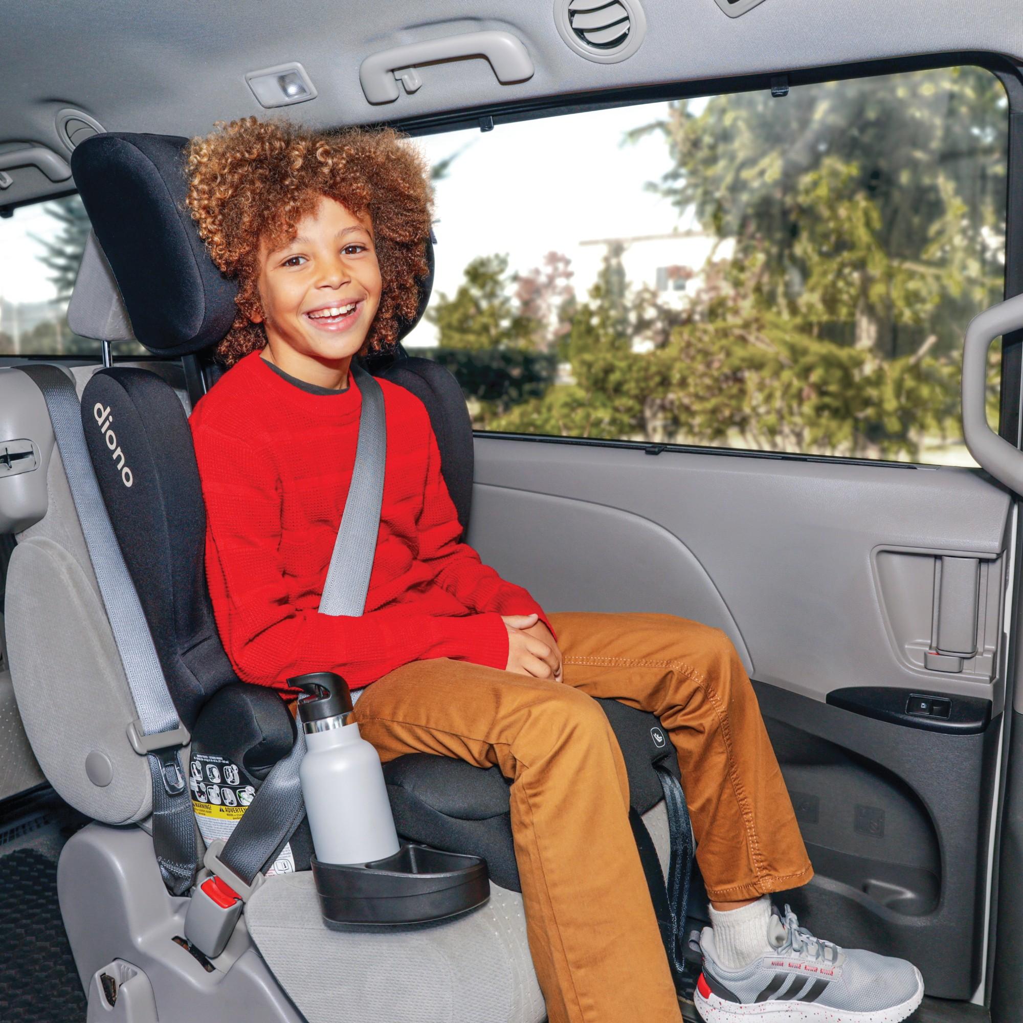 Diono Cambria 2 Back Booster Car Seat for Kids - Safe & Comfortable High Back Booster for Toddlers - Perfect for Travel, School & Family Road Trips