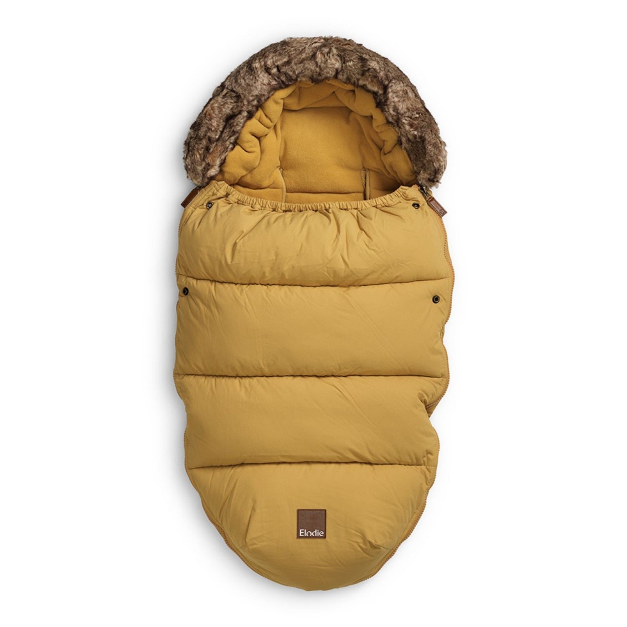 Elodie Details Gold Footmuff - Premium Baby Stroller Foot Warmer for Cold Weather - Perfect for Winter Walks, Outdoor Adventures & Stroller Rides