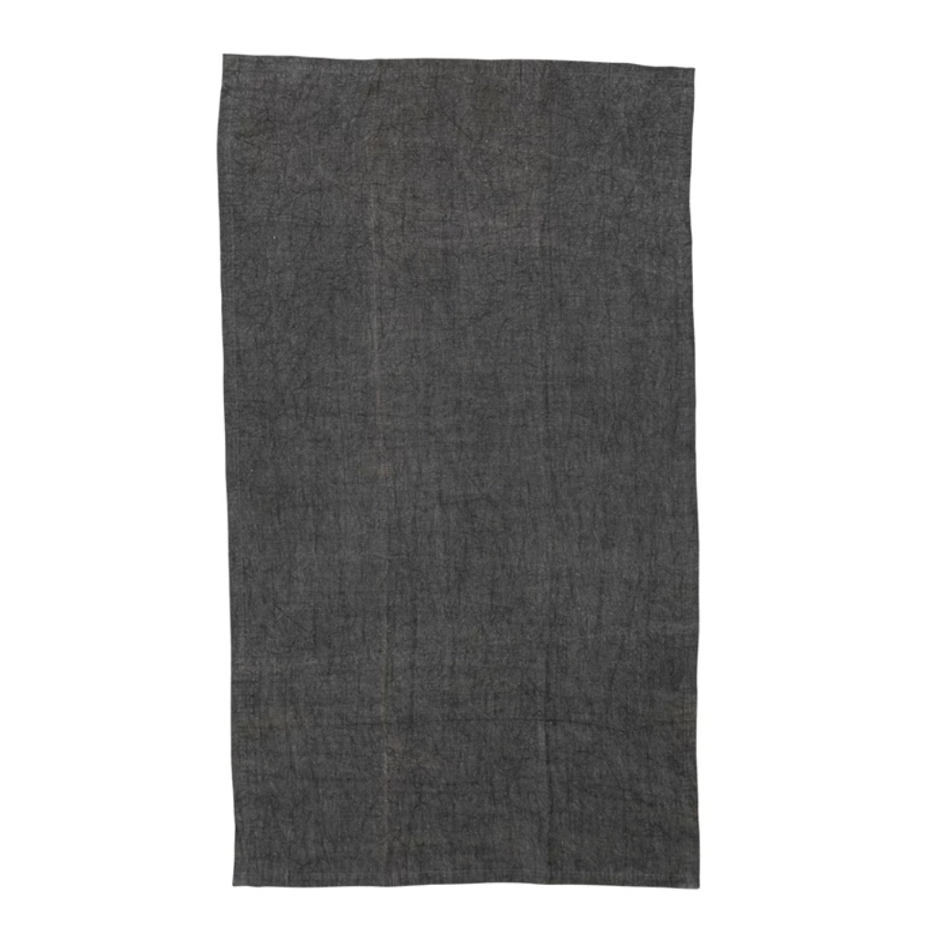 Premium Slate Stonewashed Linen Tea Towels - Ultra Absorbent & Fast Drying - Eco-Friendly Kitchen Towels for Dishes, Glassware & Countertops - Perfect for Baking, Cooking & Hosting