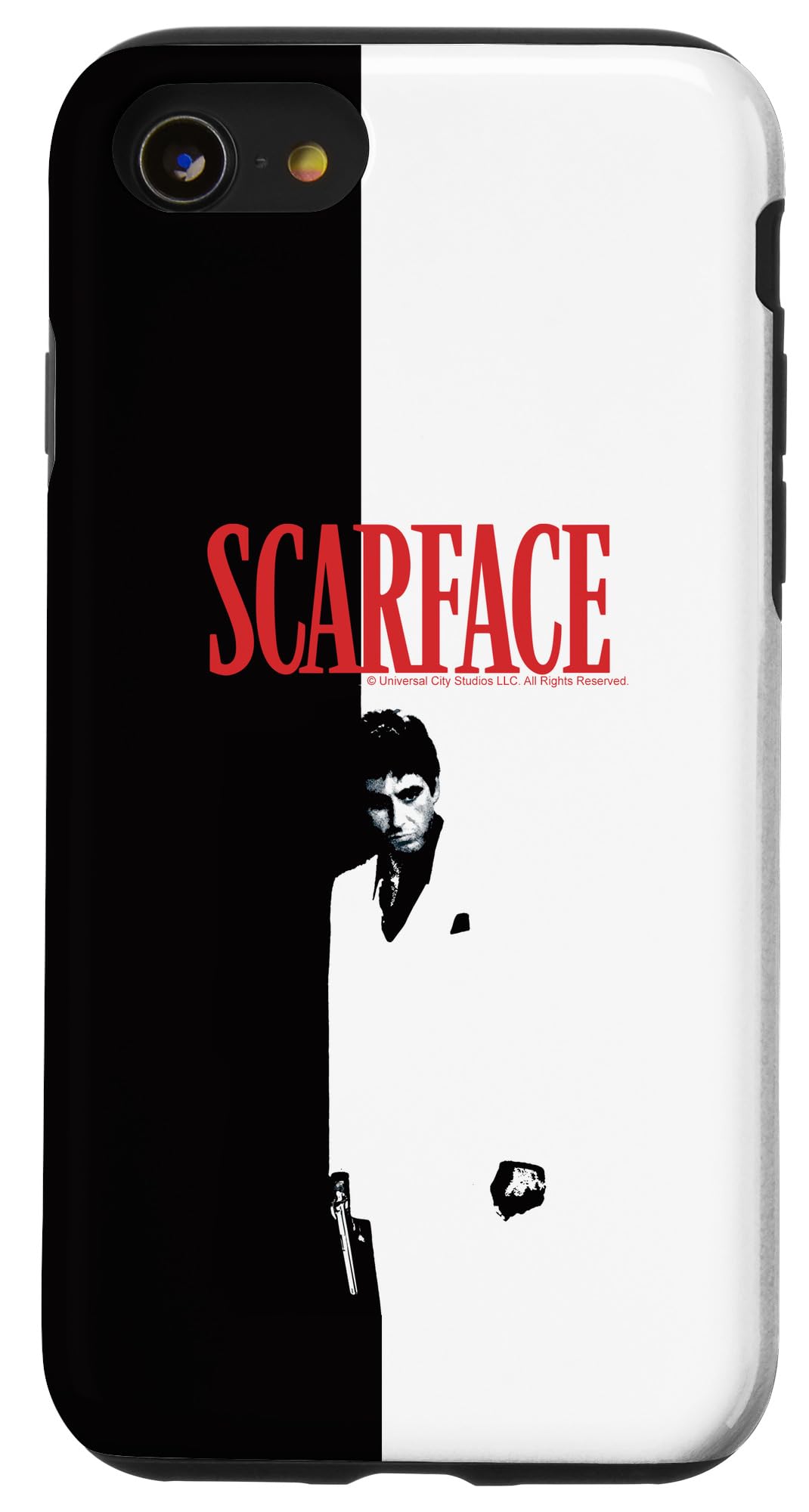 Scarface Movie Poster iPhone SE (2020) / 7 / 8 Phone Case - Durable Protective Cover for Everyday Use & Showcasing Your Style