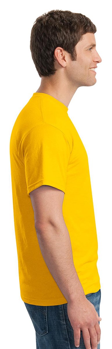 Gildan Men's DryBlend Moisture Wicking 7/8 Inch T-Shirt - Breathable Quick-Dry Performance Shirt for Gym, Running & Casual Wear