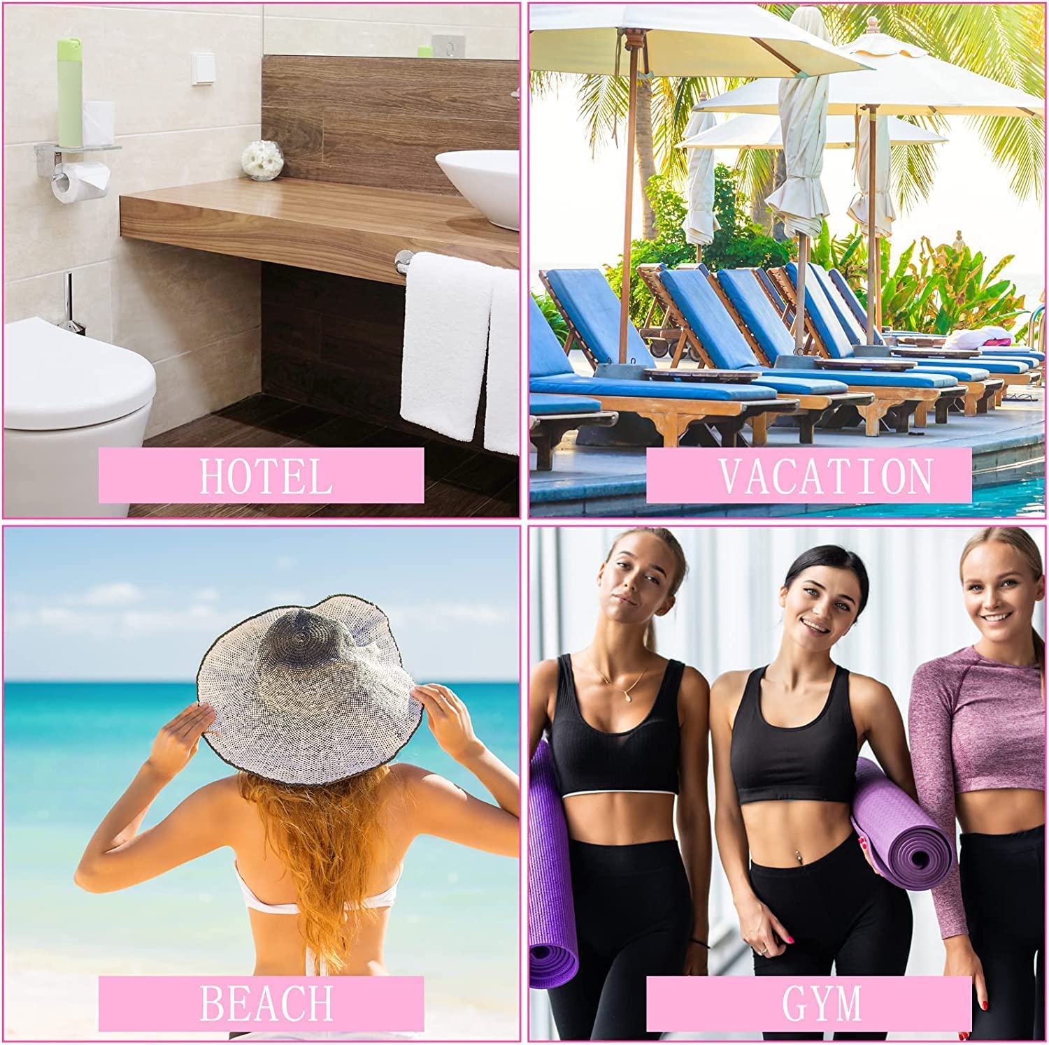 Round Airless Pump Cosmetic Containers - Vacuum Press Cream Jars for Face Lotion, Lip Balm, Eyeshadow & Moisturizer | Refillable Travel Makeup & Skincare Tool | Perfect for Home, Travel & Salon Use