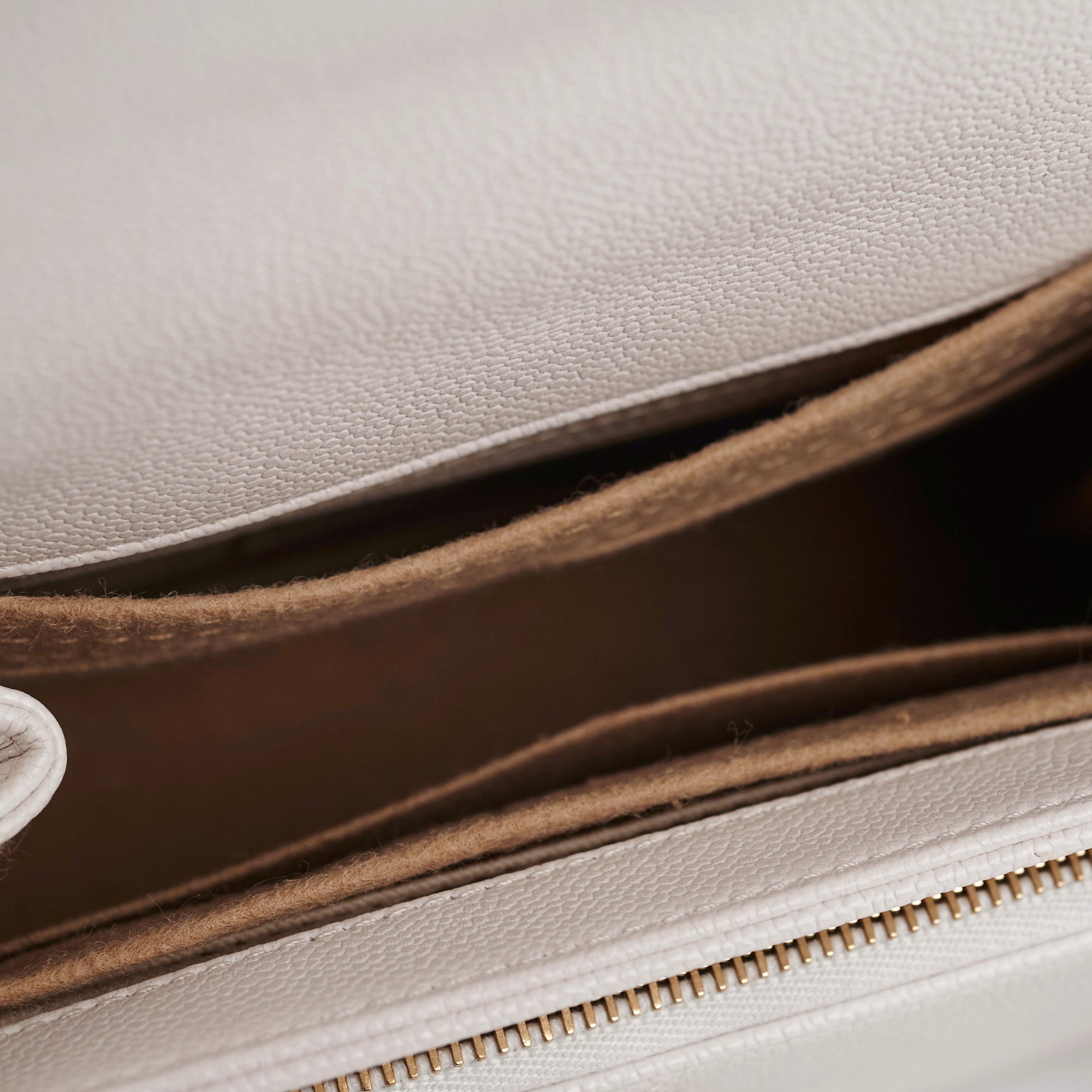 Chanel Business Affinity Small Crossbody Bag in White Caviar Leather - Elegant Luxury Handbag for Women, Perfect for Work, Office & Evening Events